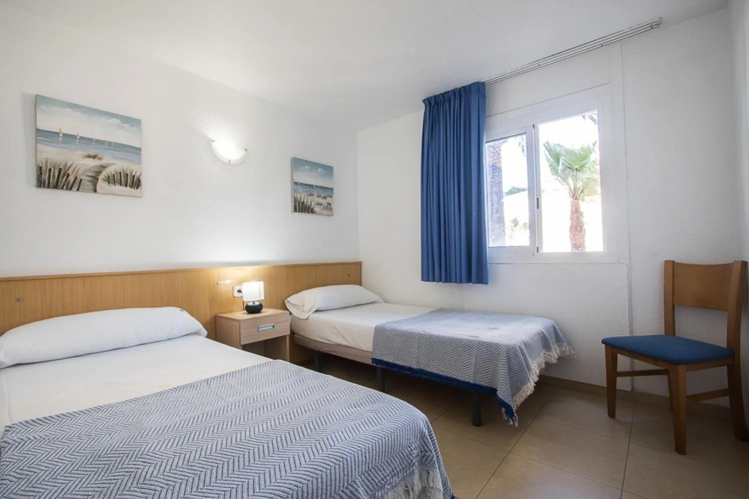 Bed in Apartamentos Torre Yago