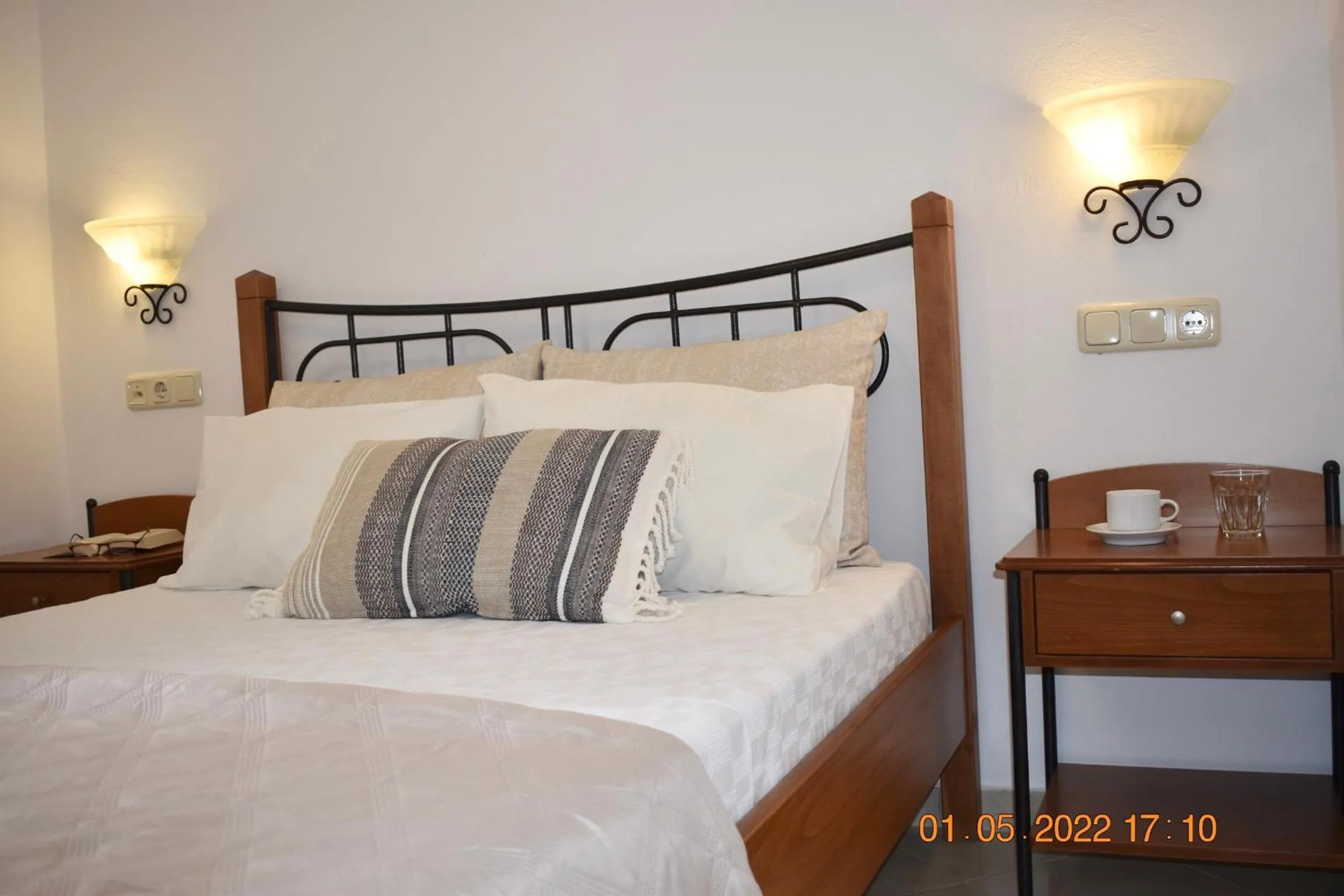 Bed in Asterias Studios