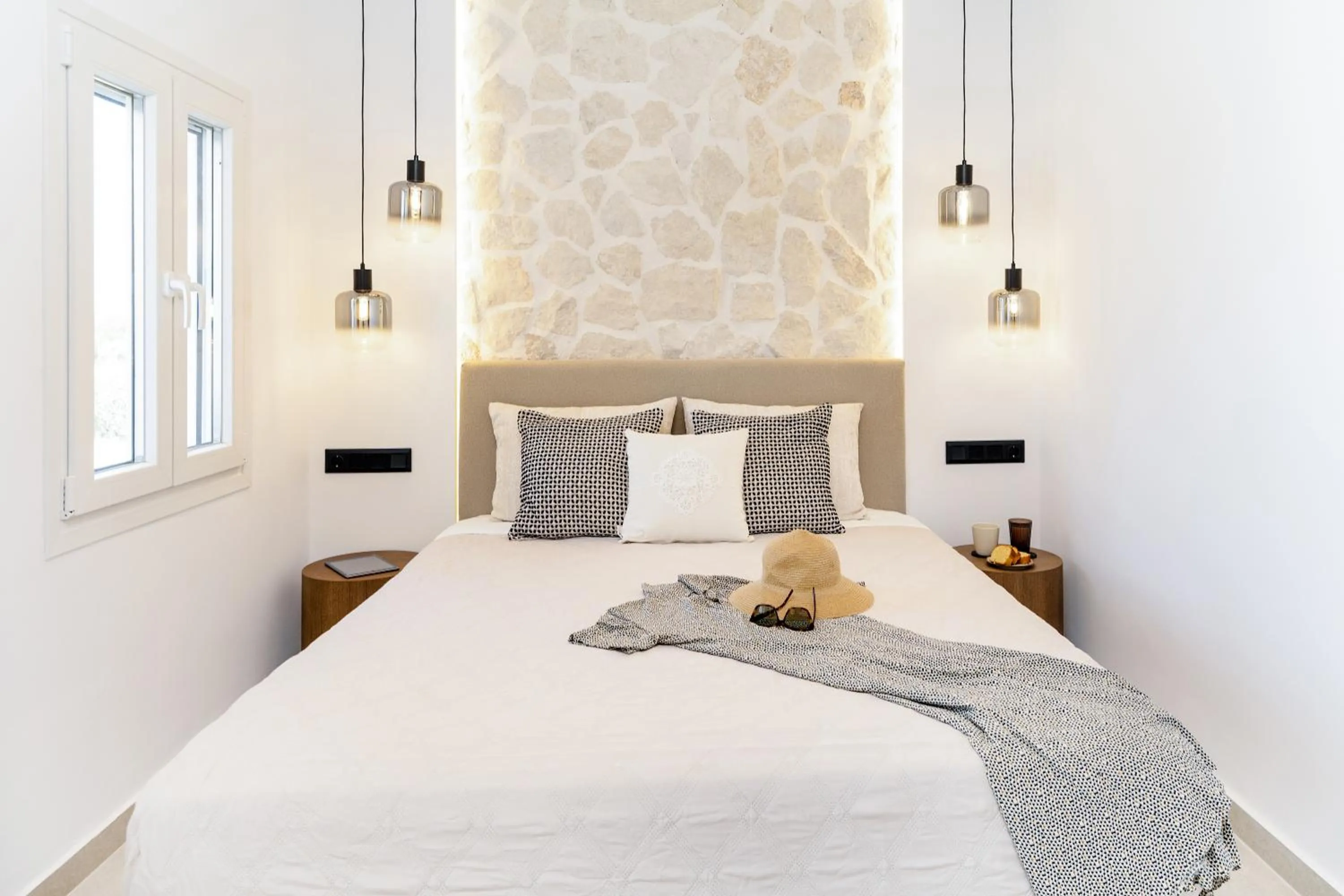 Bed in Asterias Studios