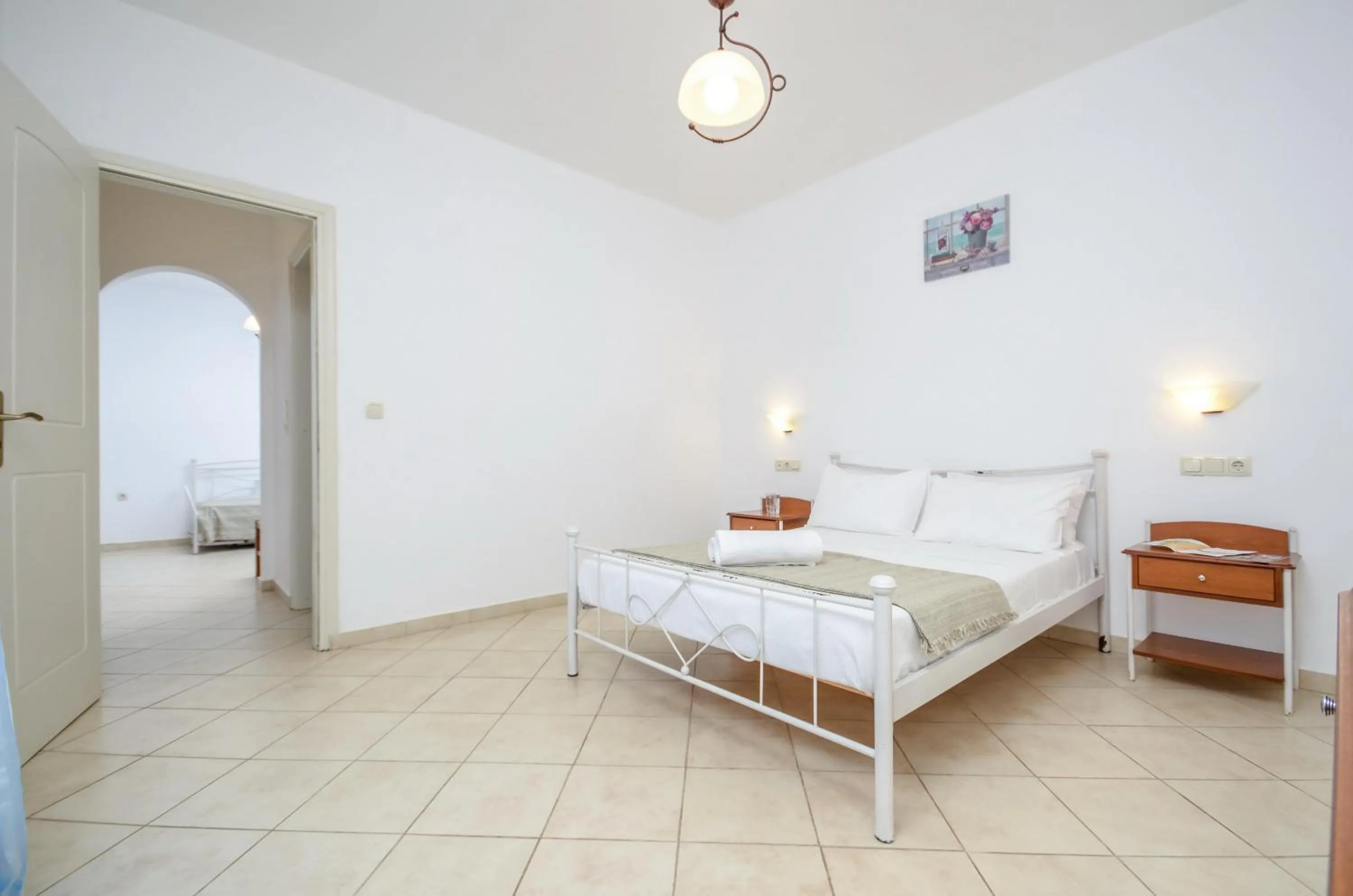 Bed in Asterias Studios