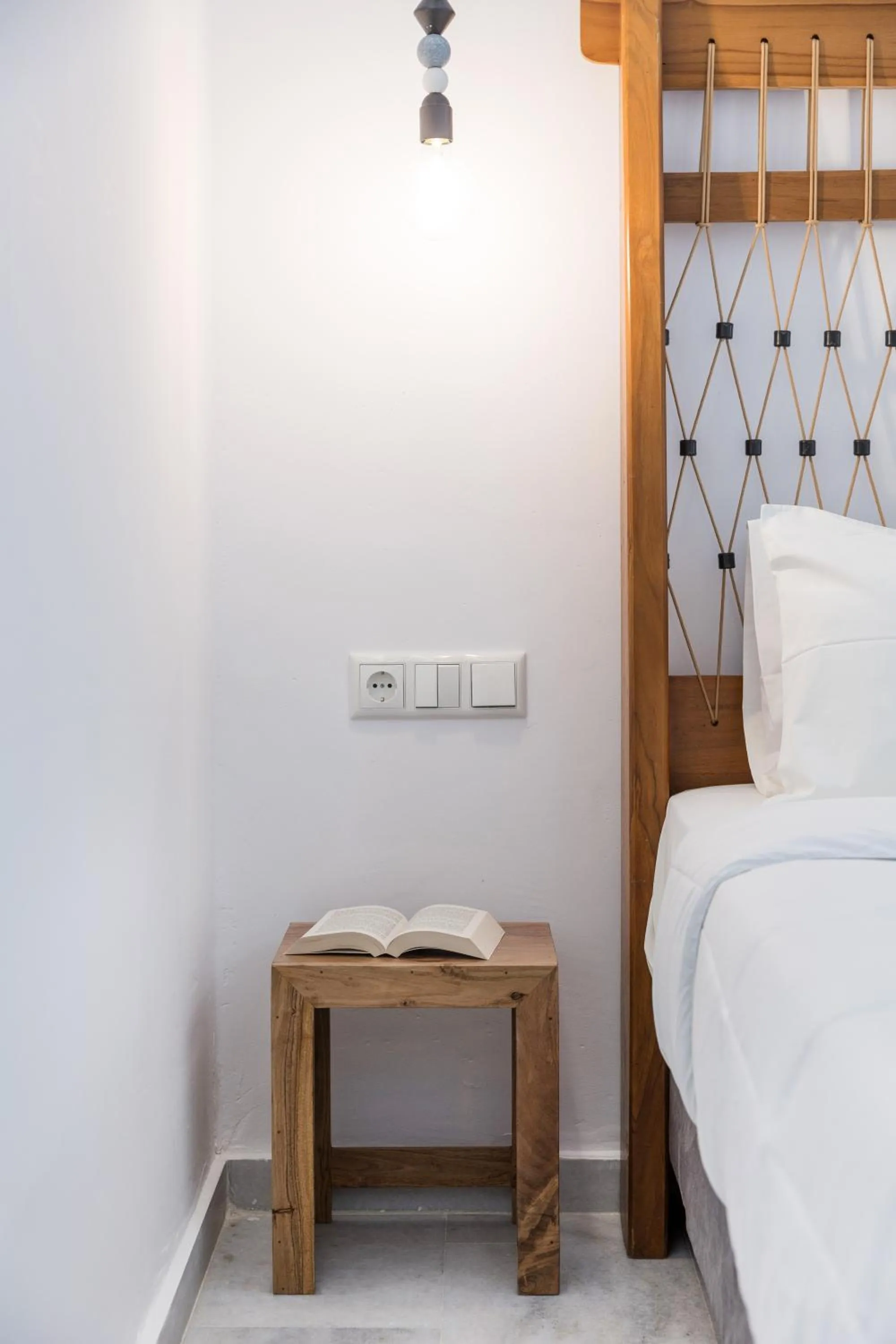 Bed in Asterias Studios