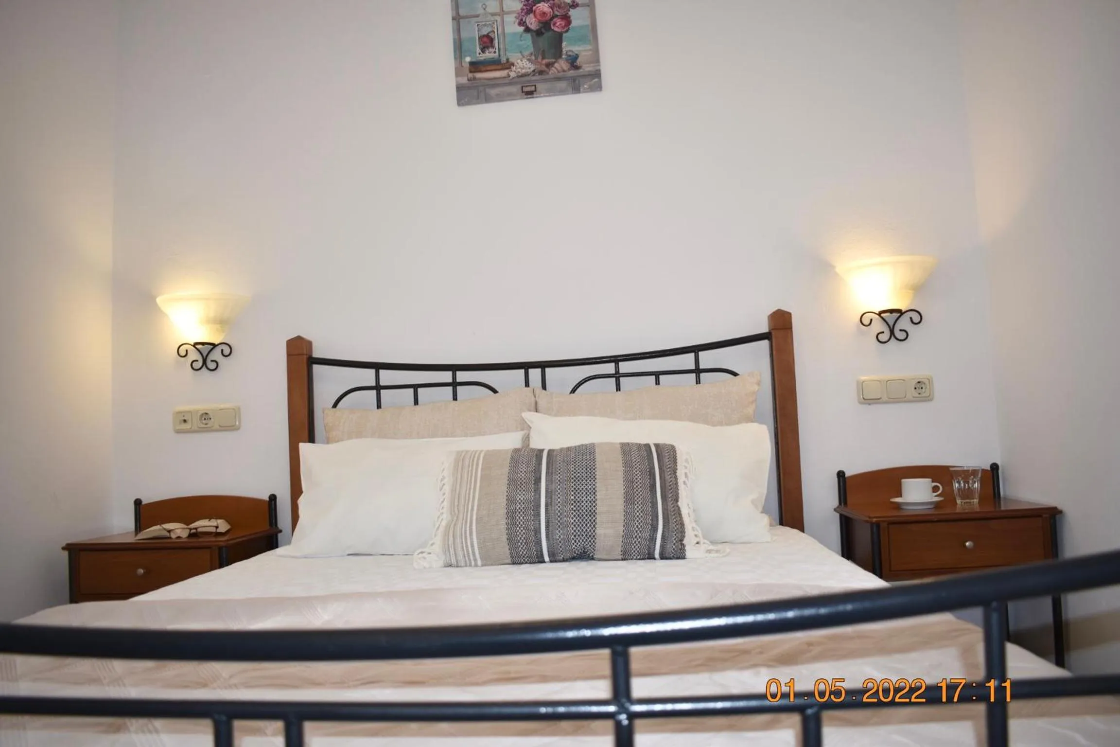 Bed in Asterias Studios