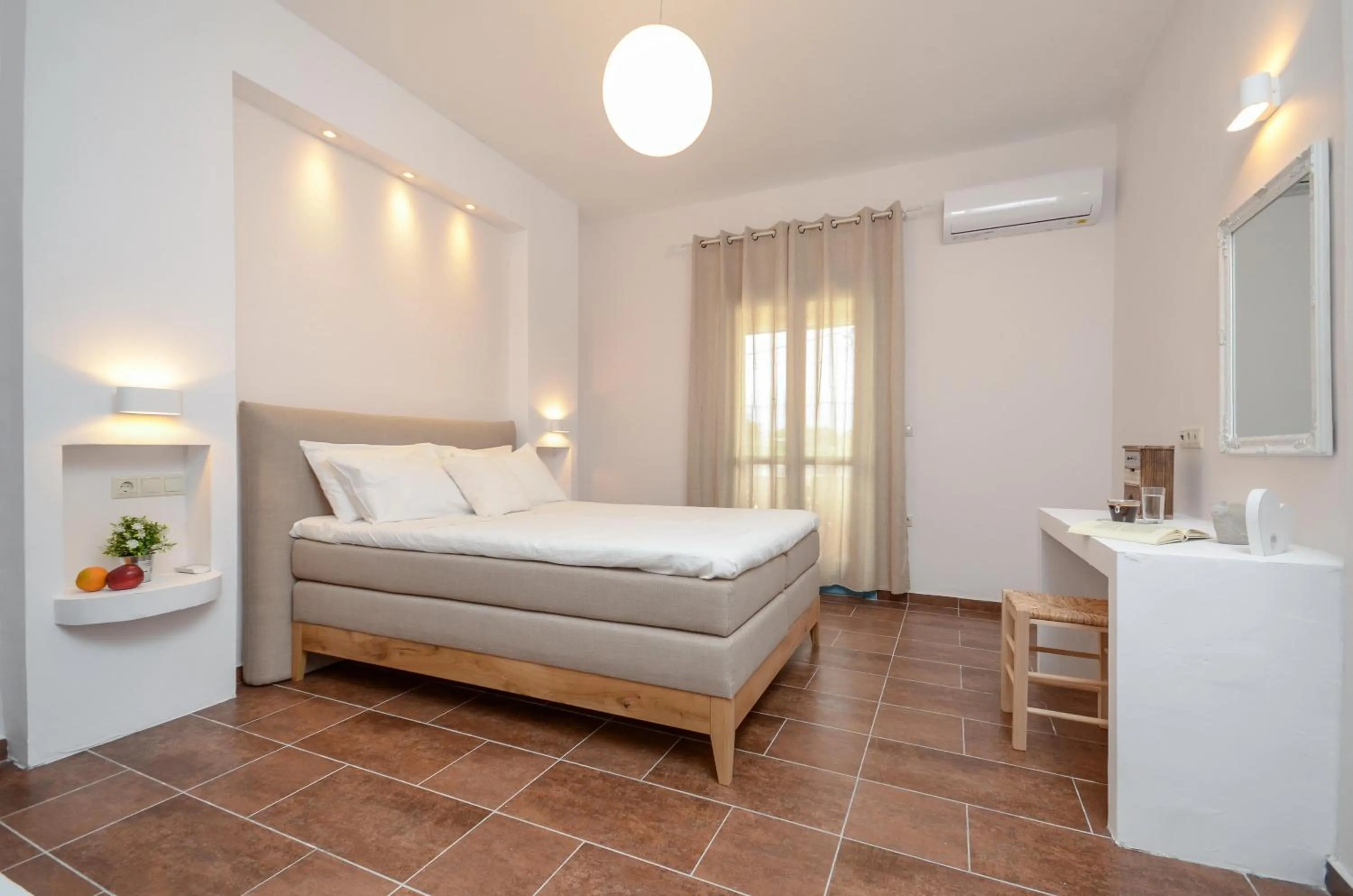 Bed in Asterias Studios