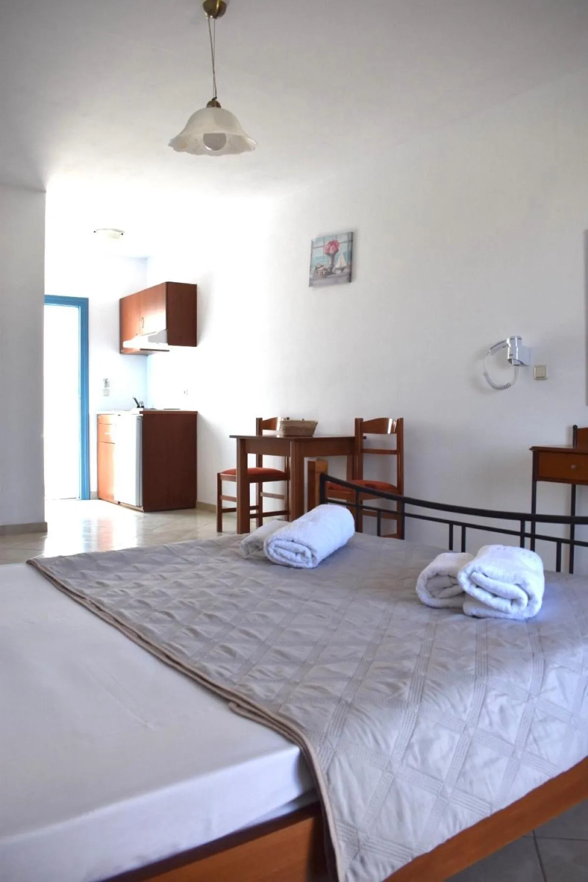 Bed in Asterias Studios