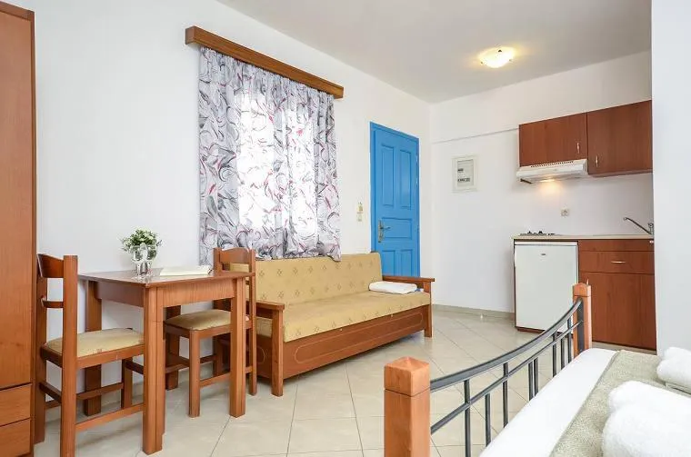 Bed in Asterias Studios