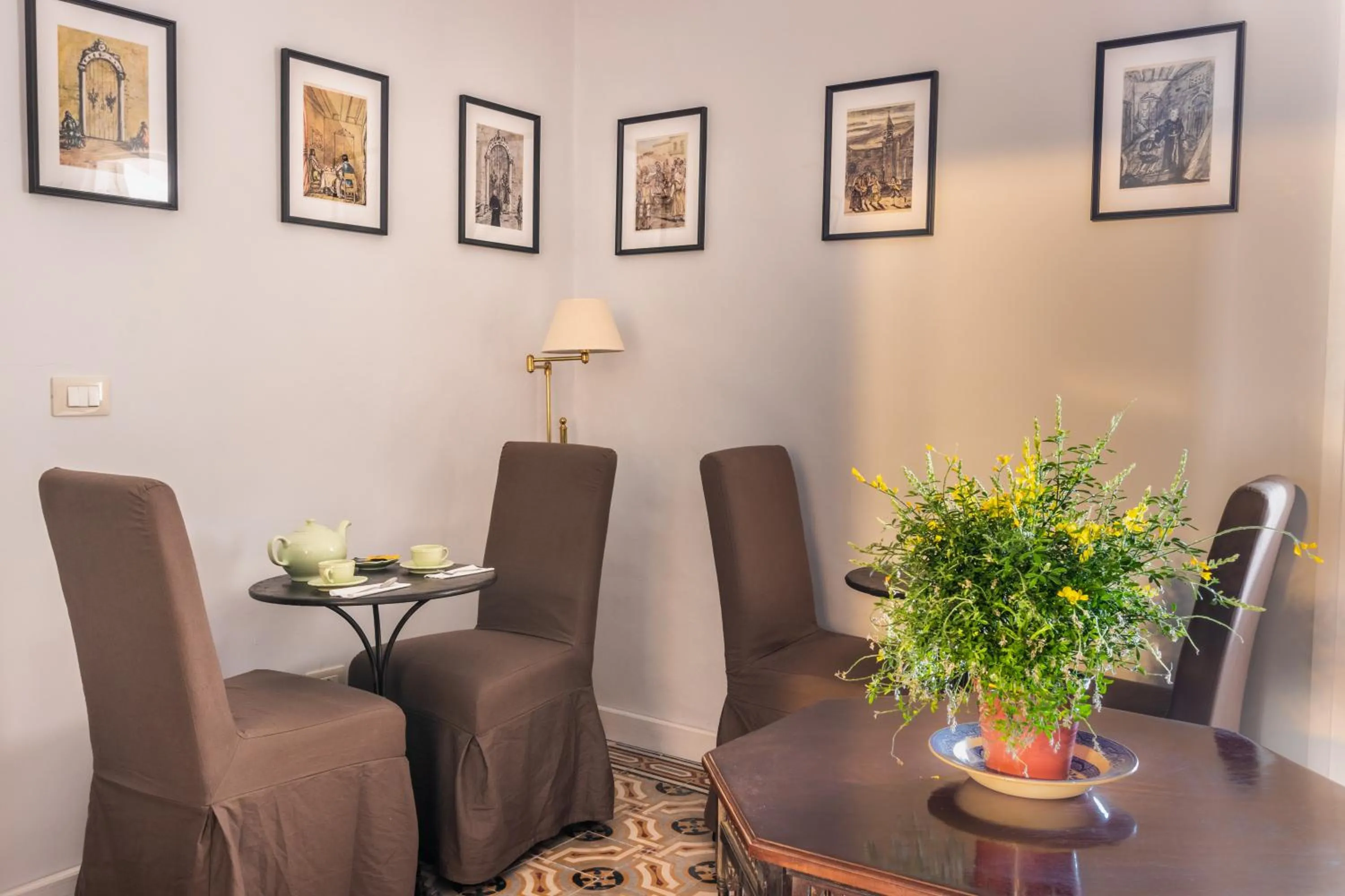 Living room in Donna Maddalena