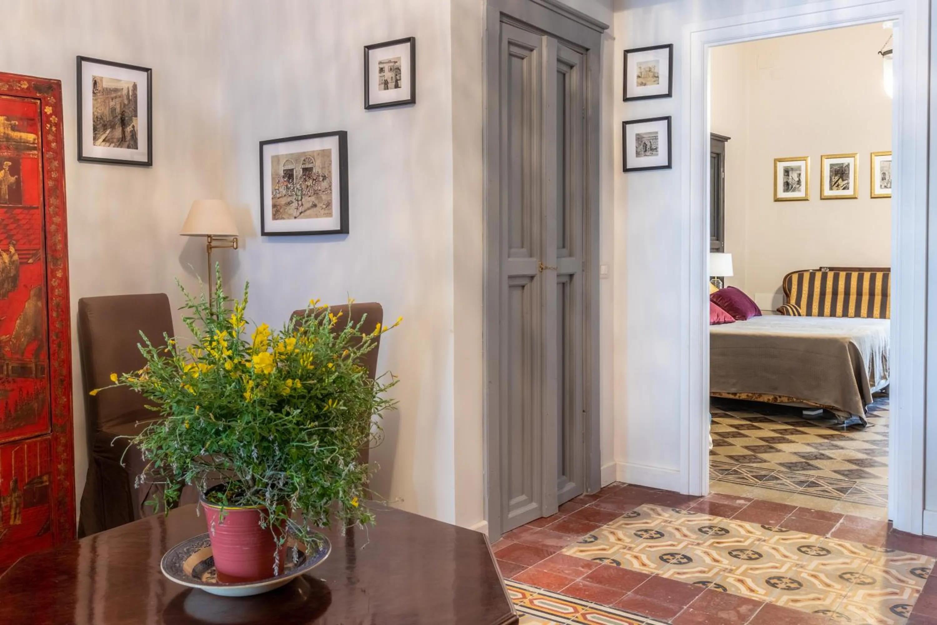 Living room, Bed in Donna Maddalena