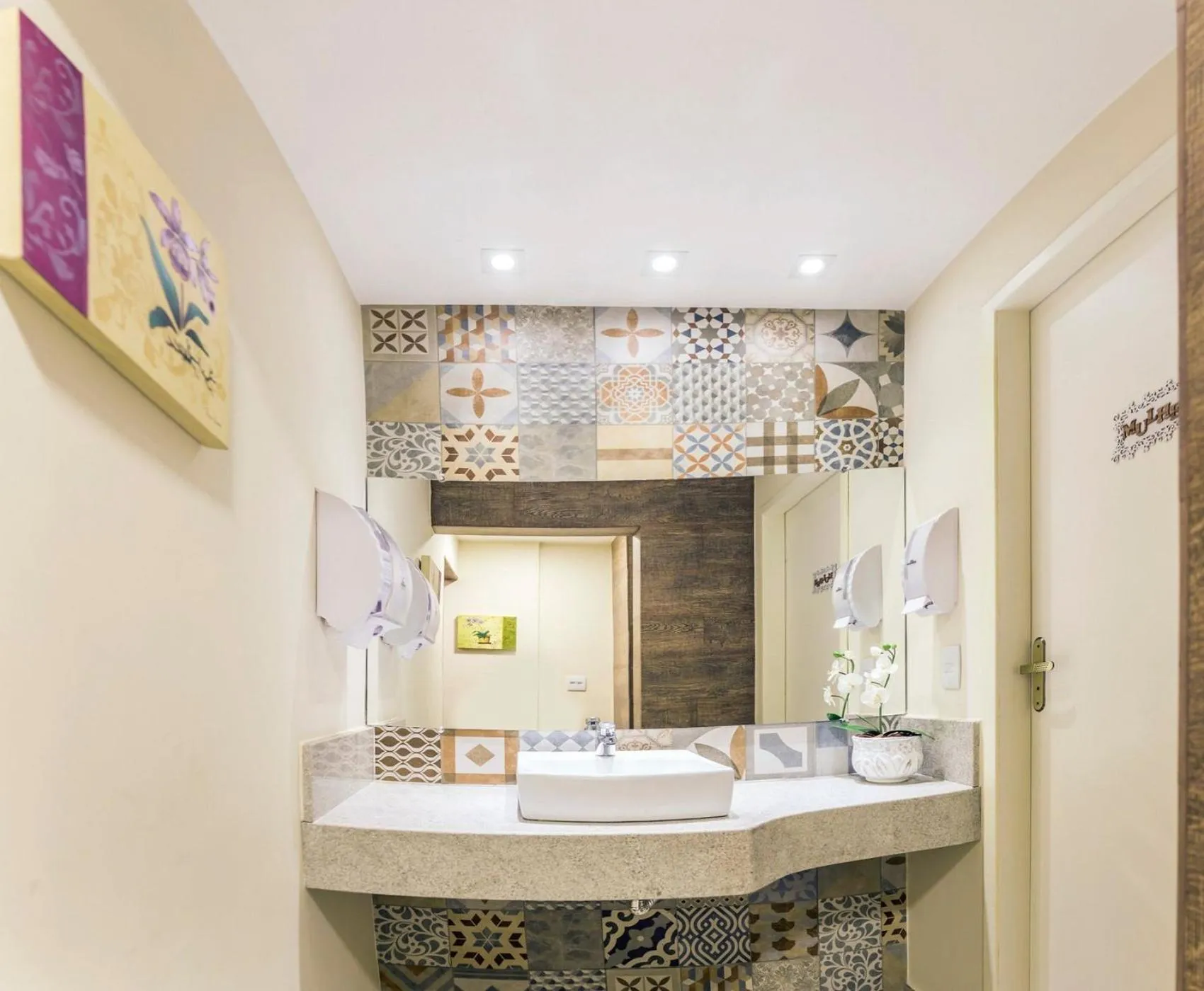 Bathroom in Hotel Fabris