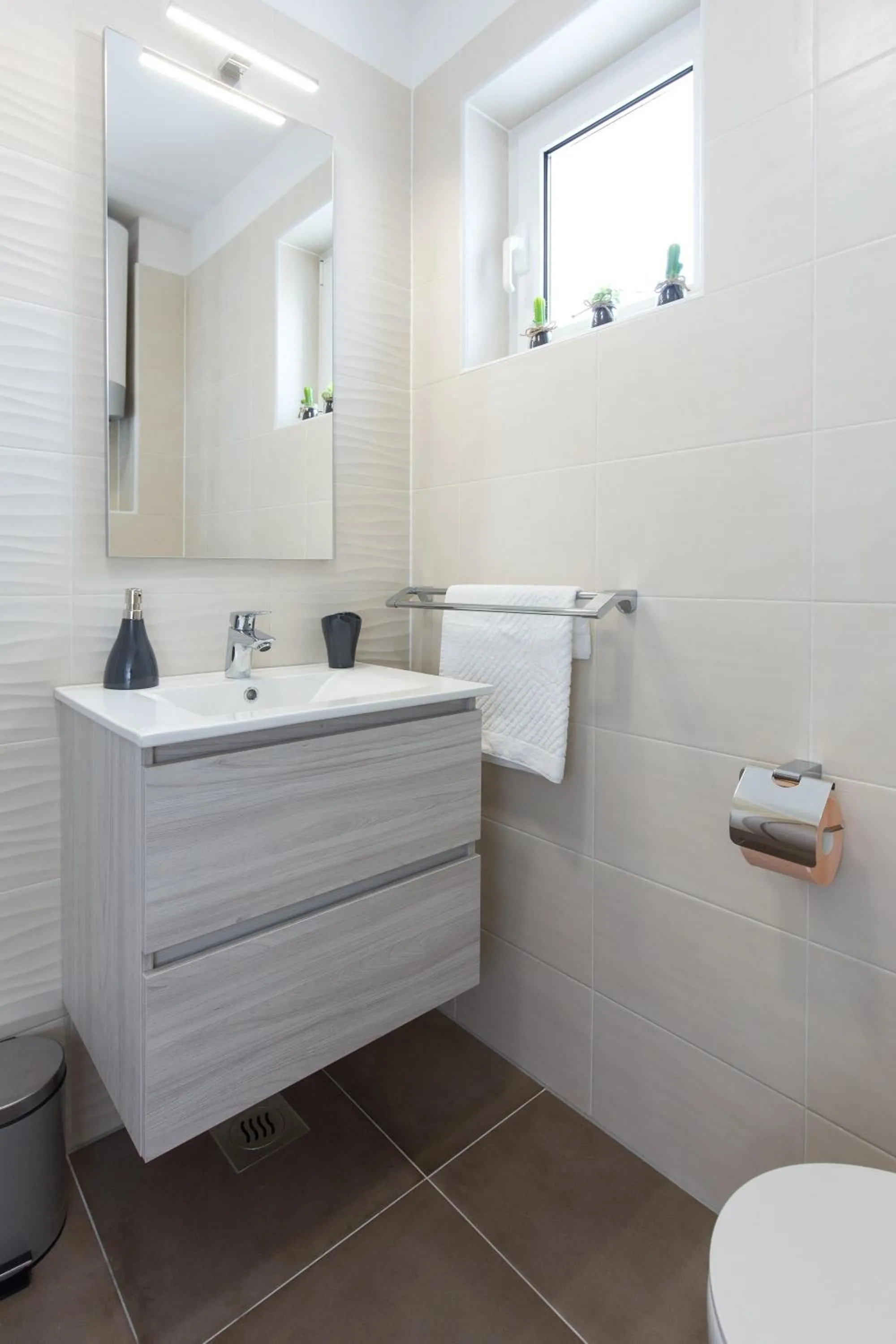 Toilet in Apartments Kiara Punat