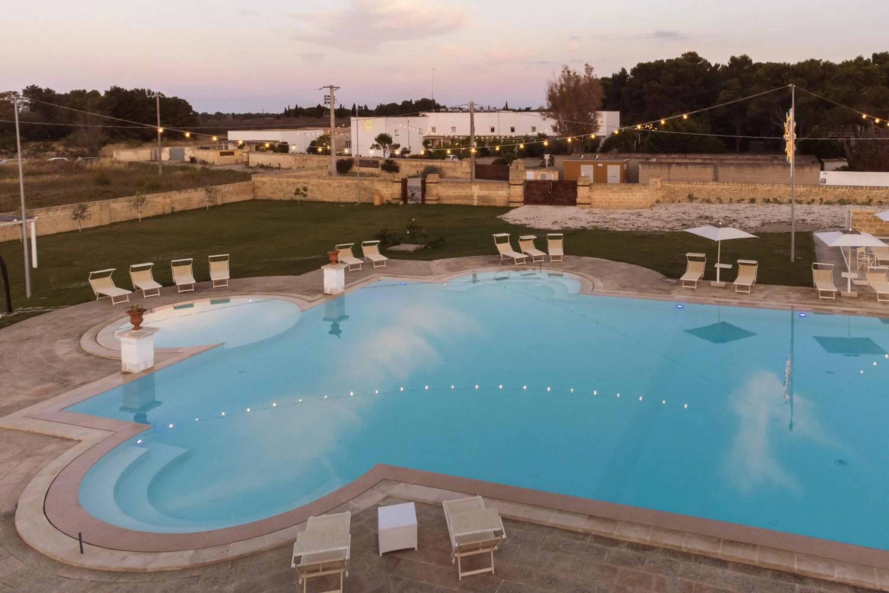 Swimming pool in Masseria Rauccio