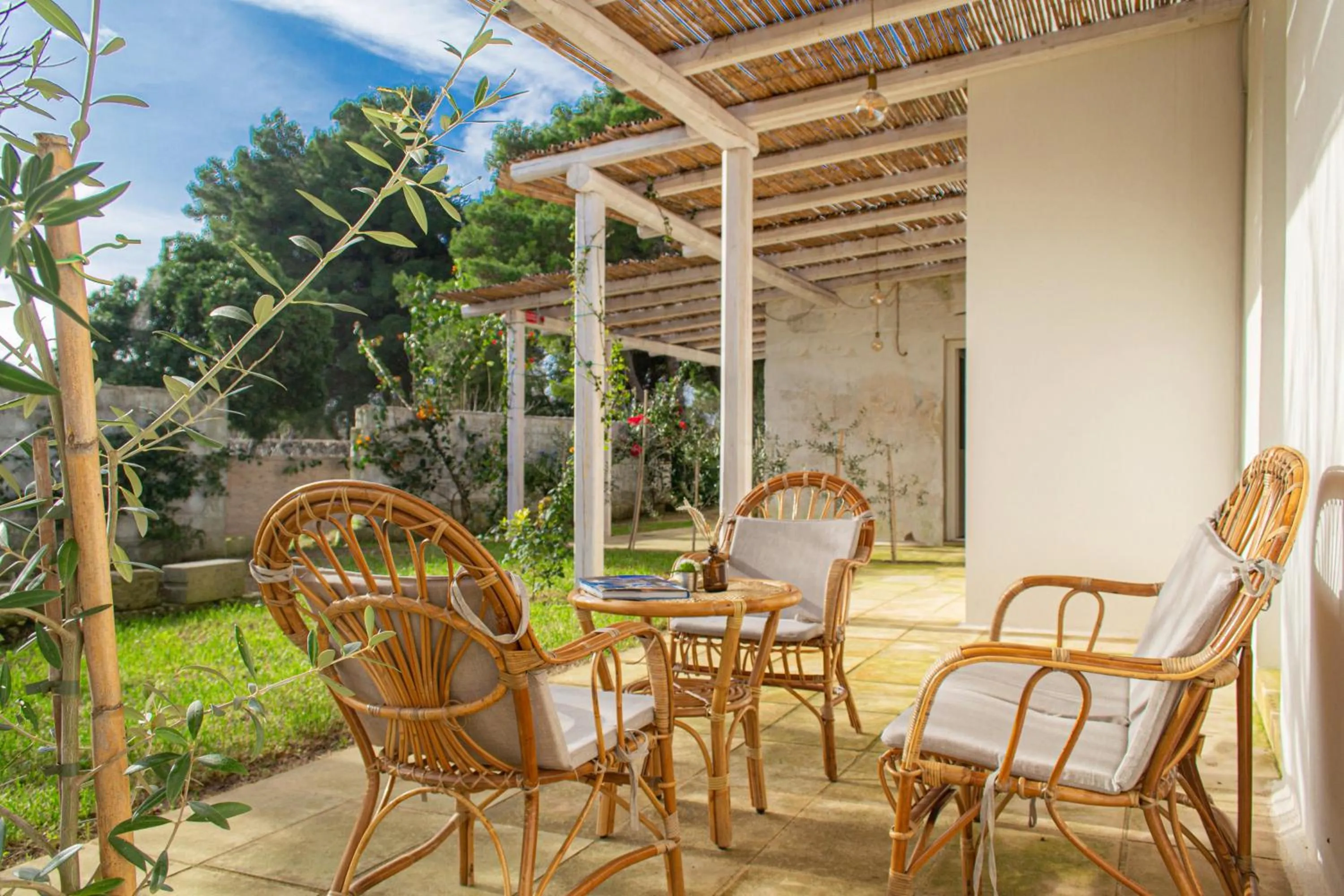 Patio in Masseria Rauccio