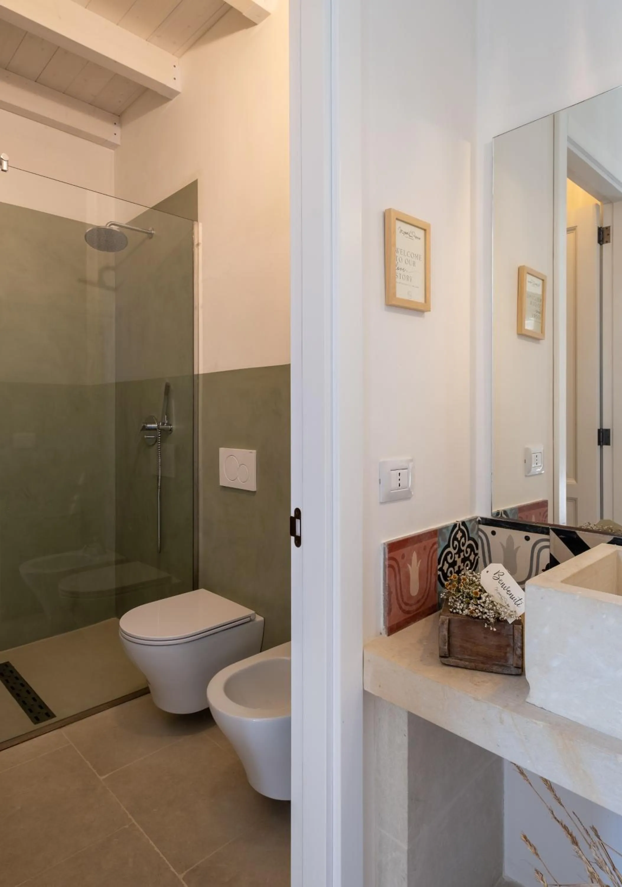 Bathroom in Masseria Rauccio