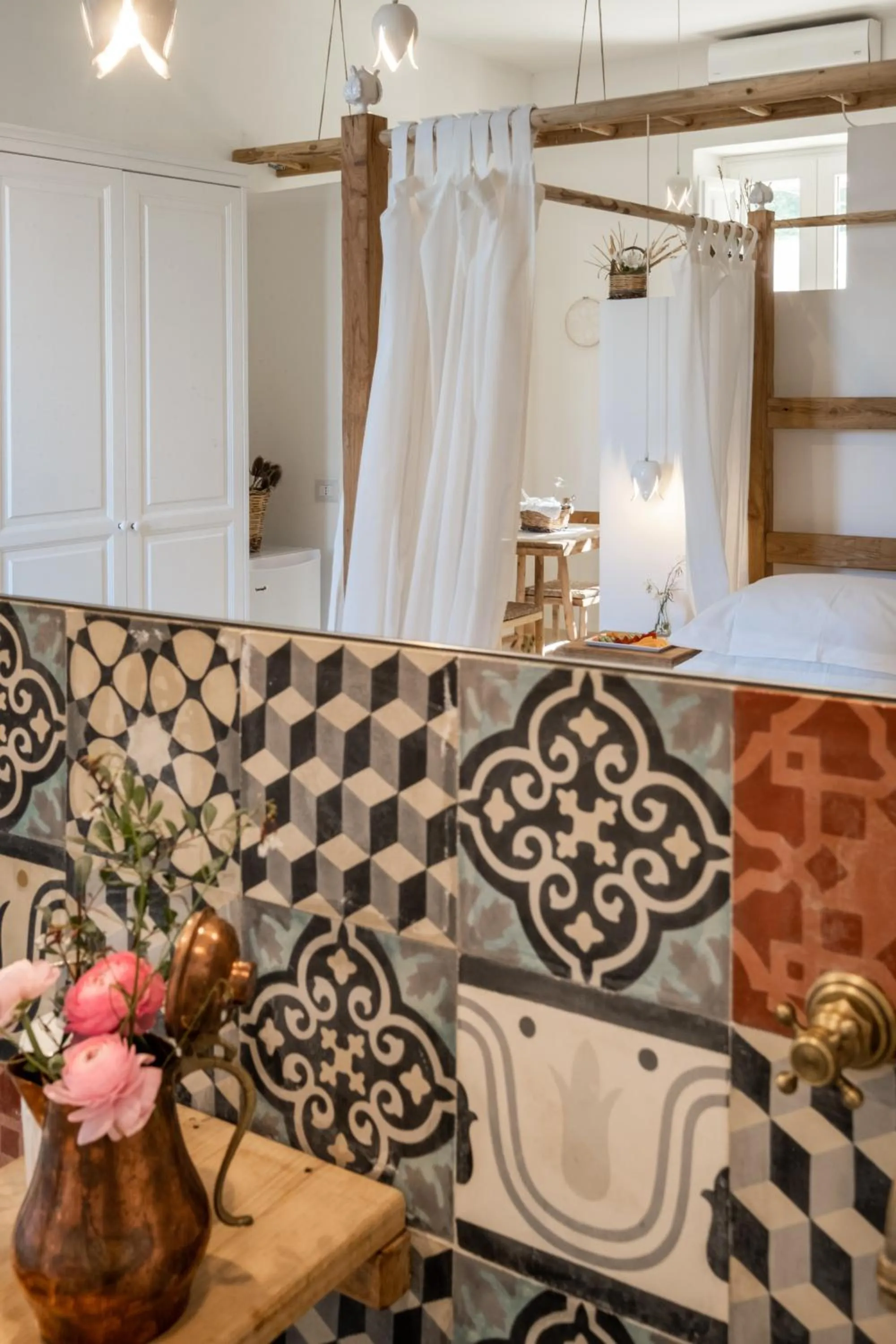 Decorative detail in Masseria Rauccio