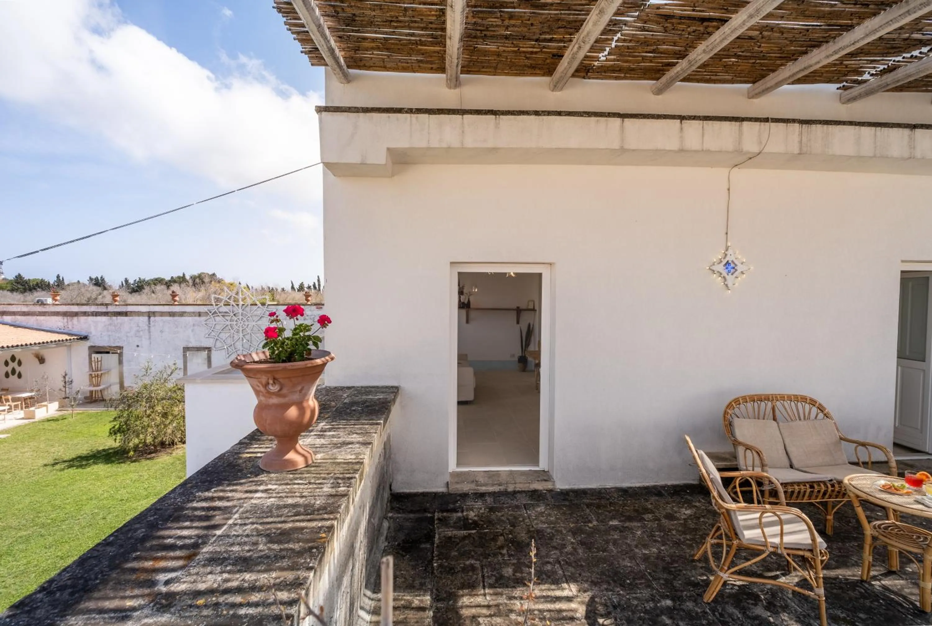Balcony/Terrace in Masseria Rauccio