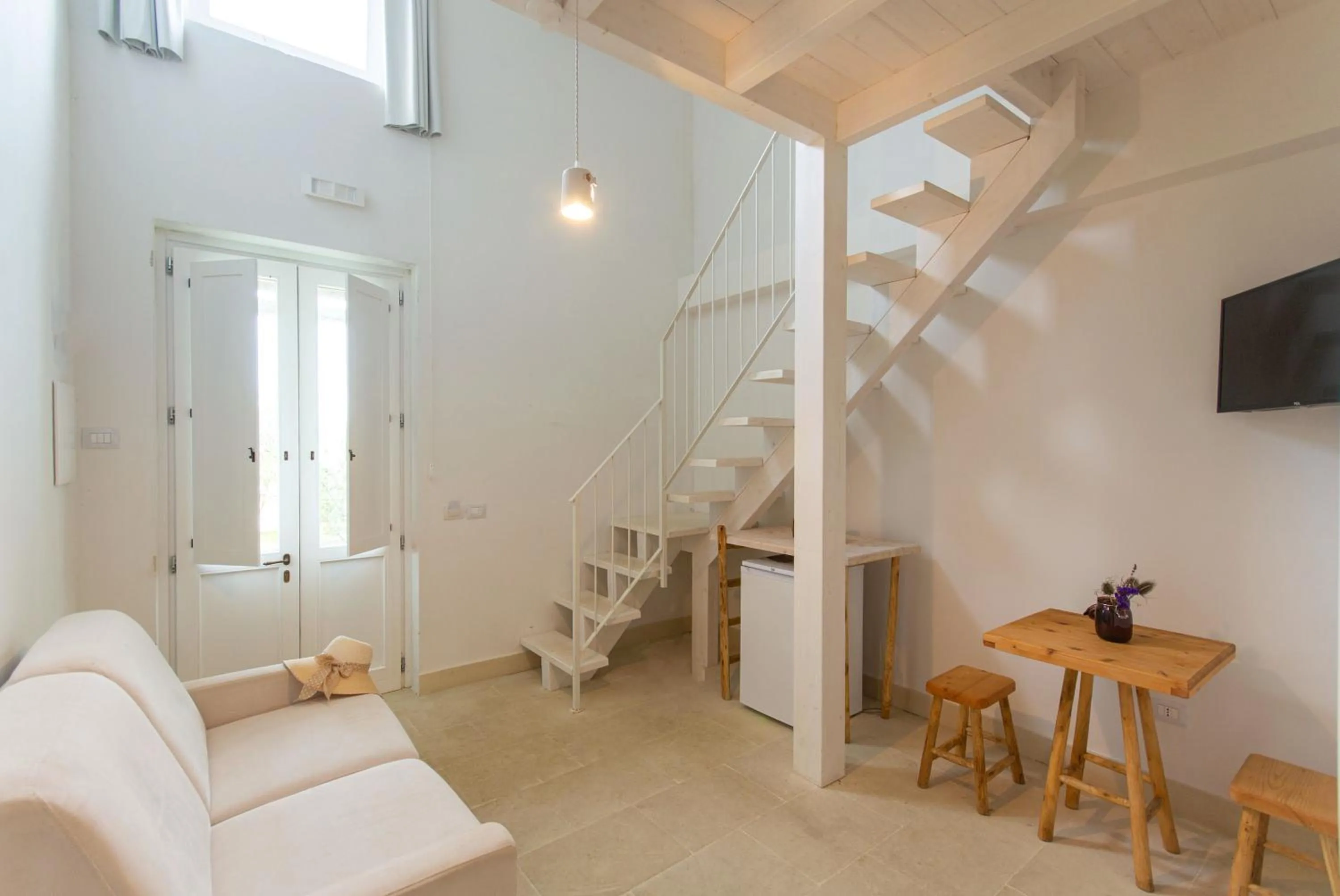 Living room in Masseria Rauccio