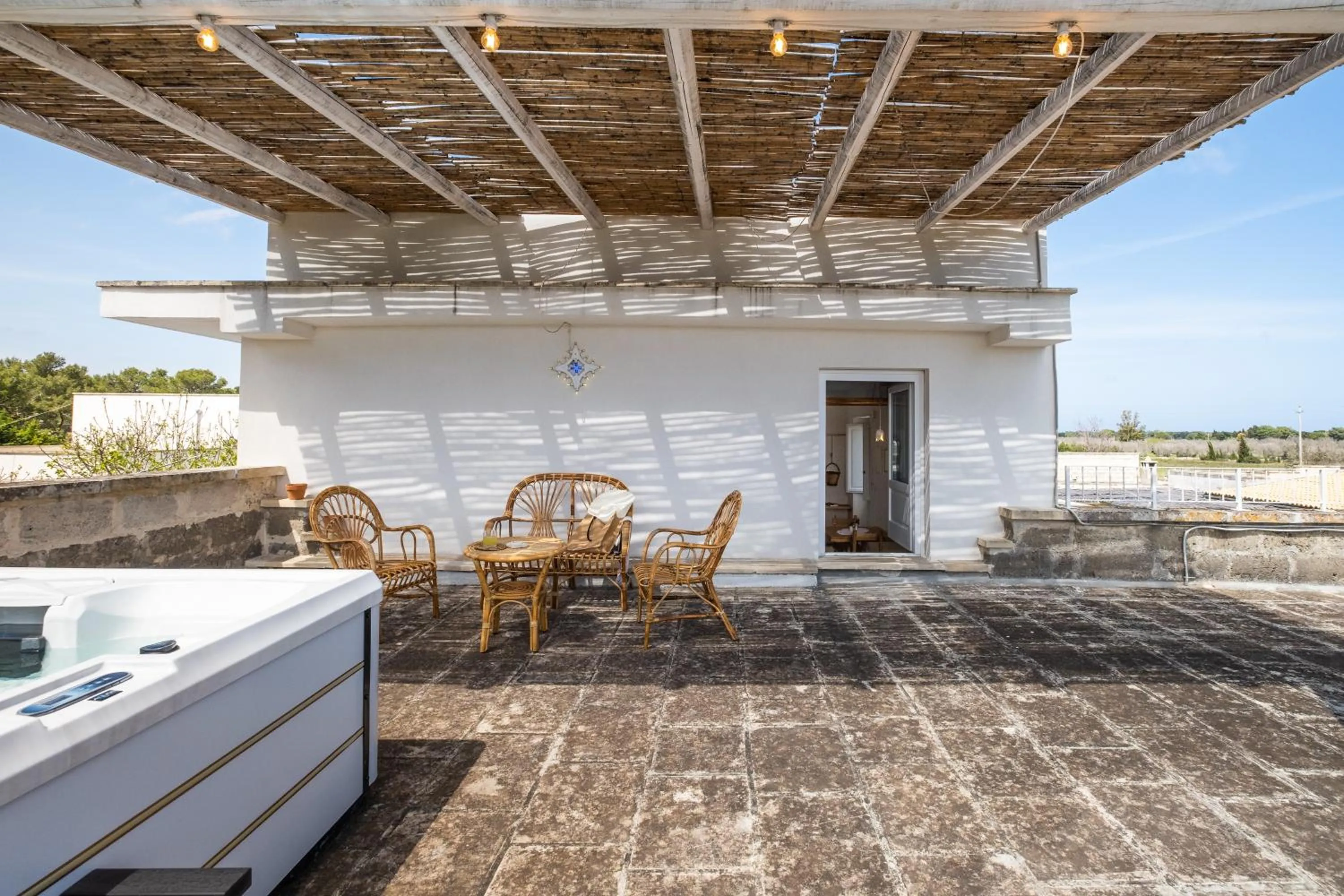 Balcony/Terrace in Masseria Rauccio