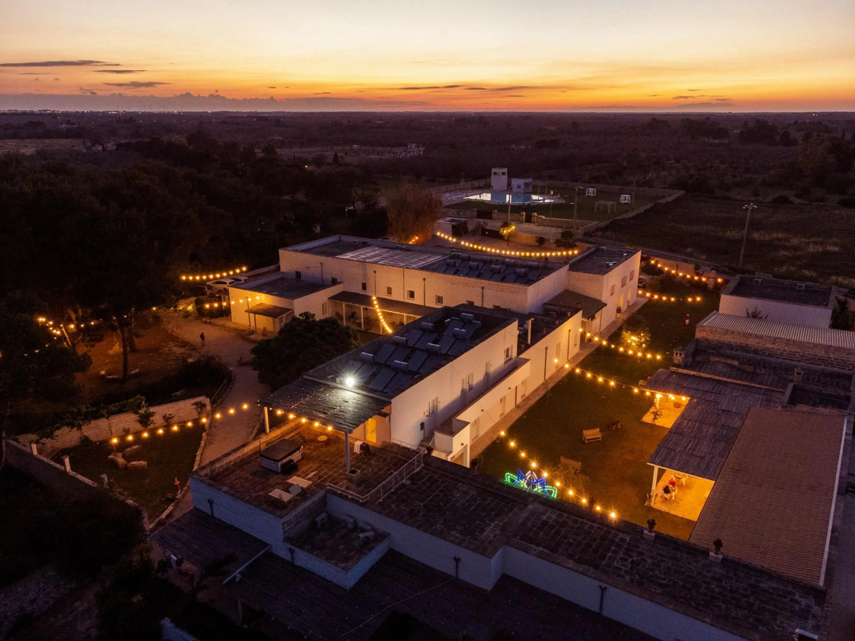 Bird's eye view in Masseria Rauccio
