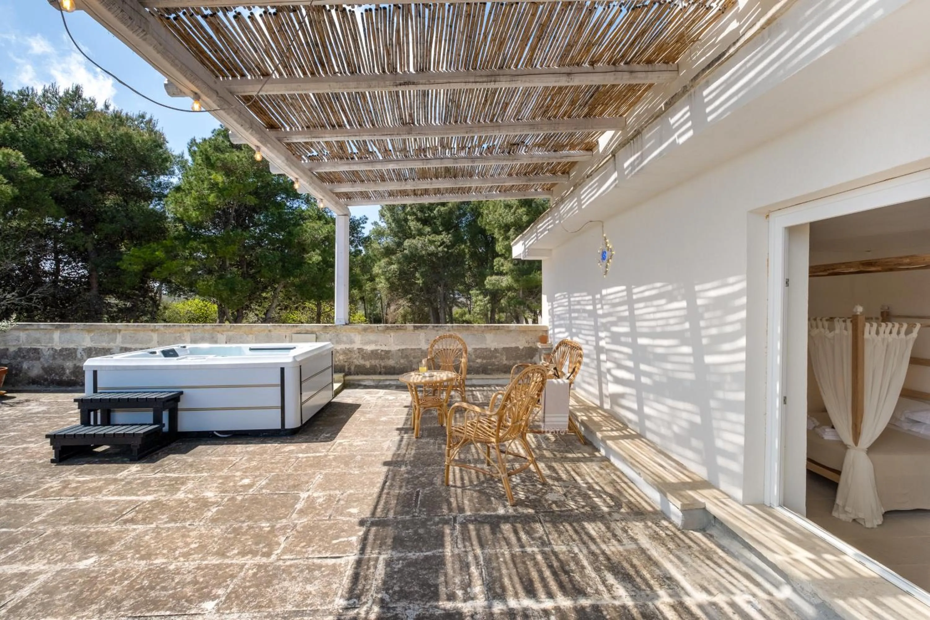 Balcony/Terrace in Masseria Rauccio