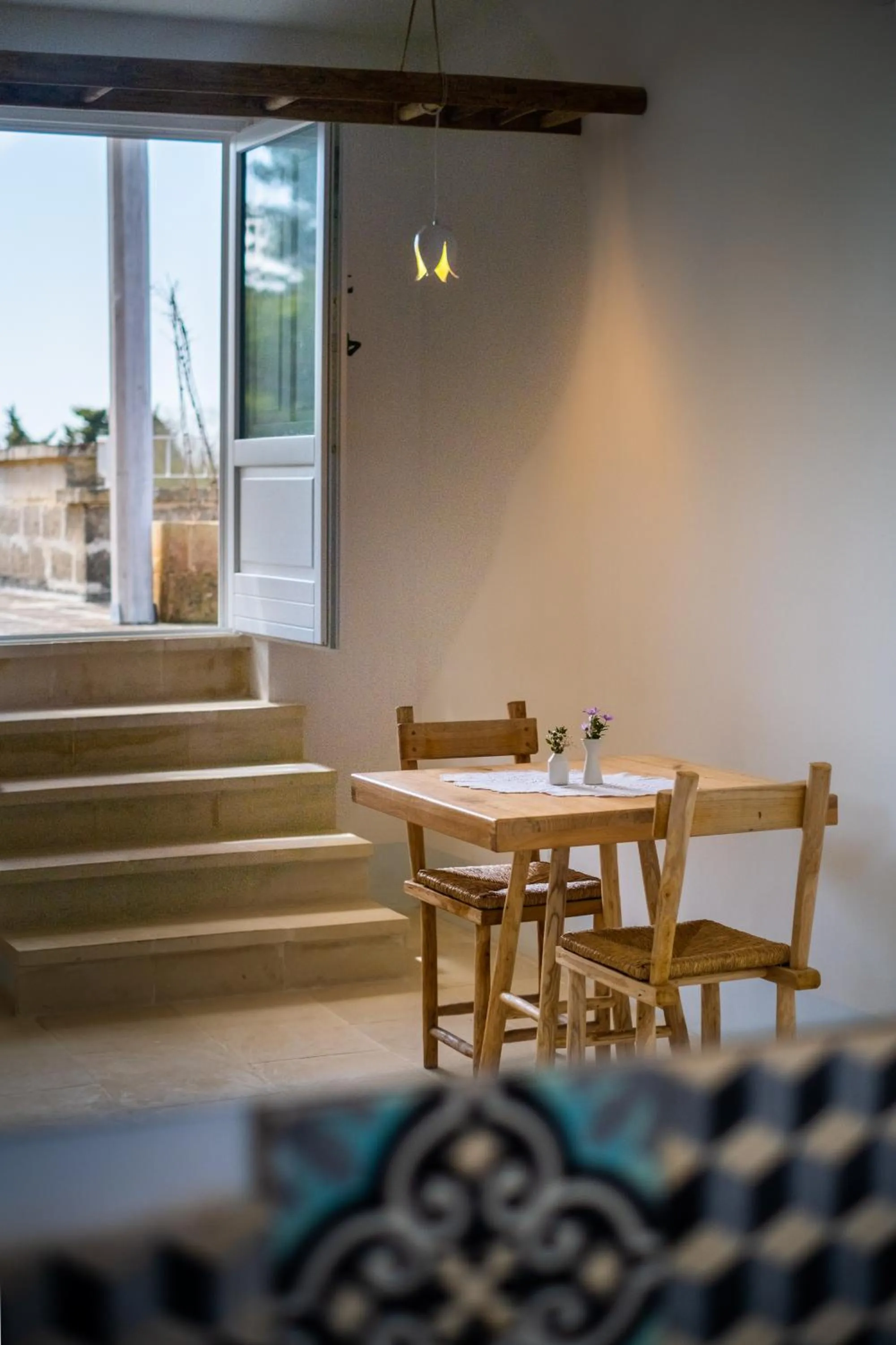 Decorative detail in Masseria Rauccio