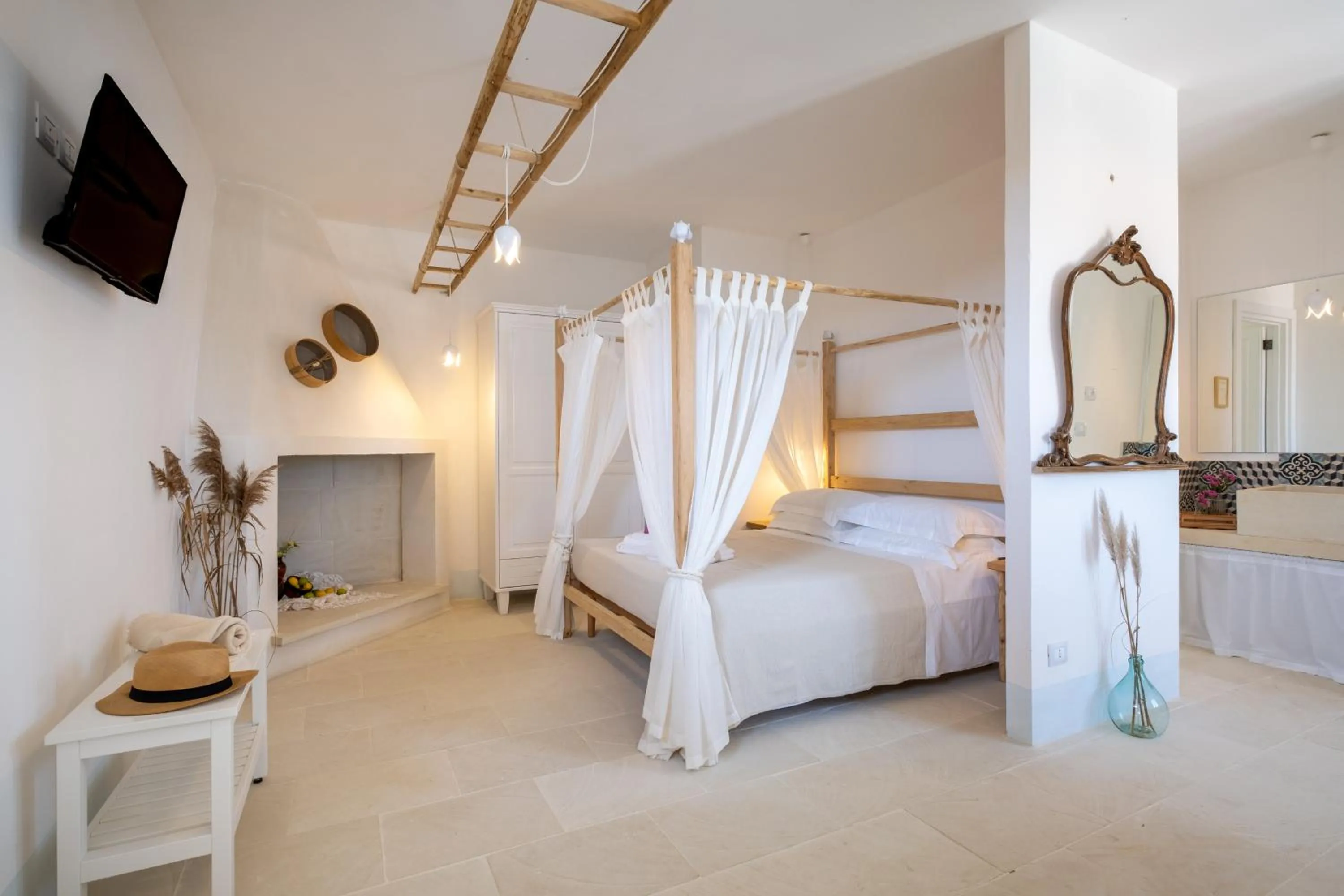 Bedroom, Bed in Masseria Rauccio