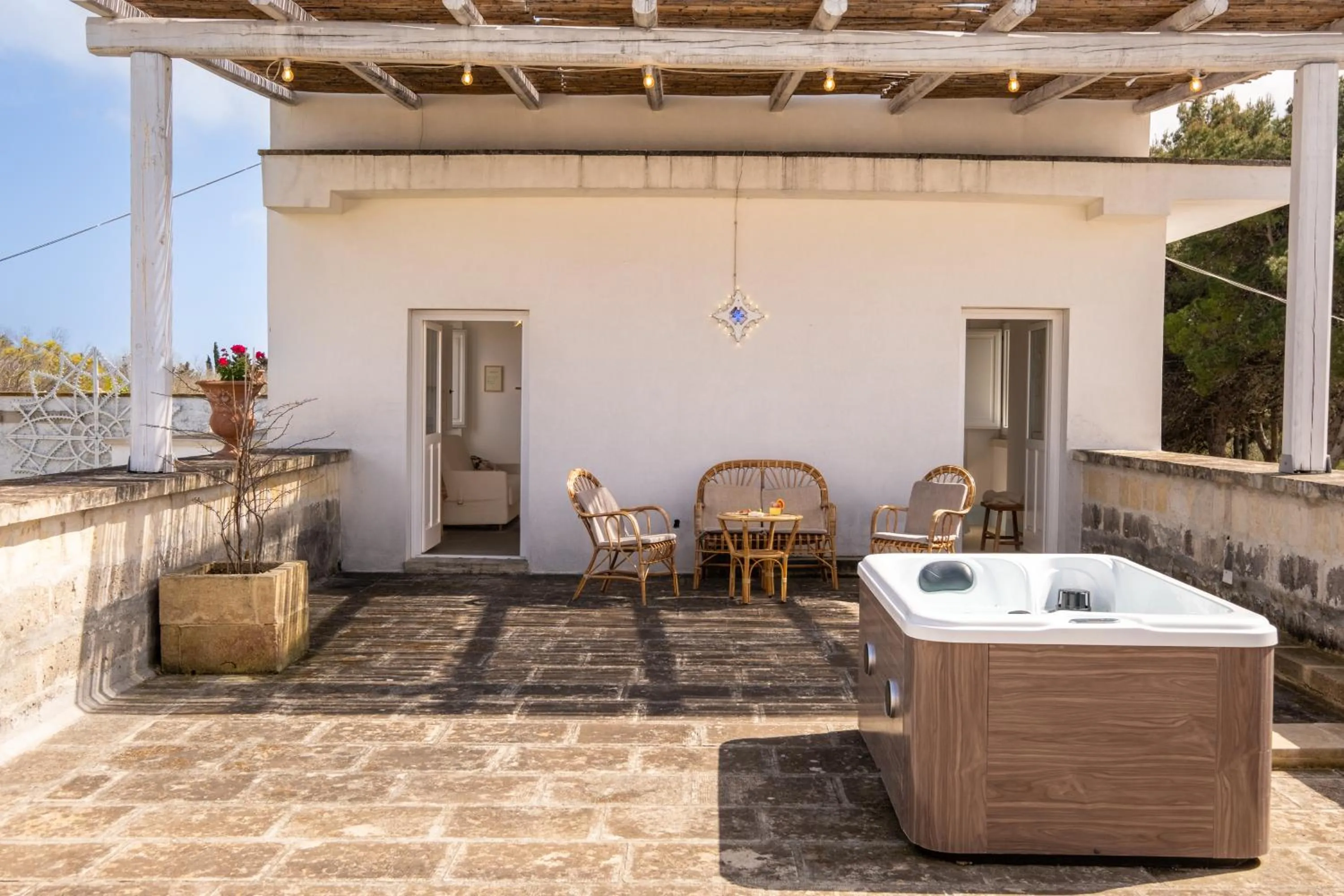 Balcony/Terrace in Masseria Rauccio