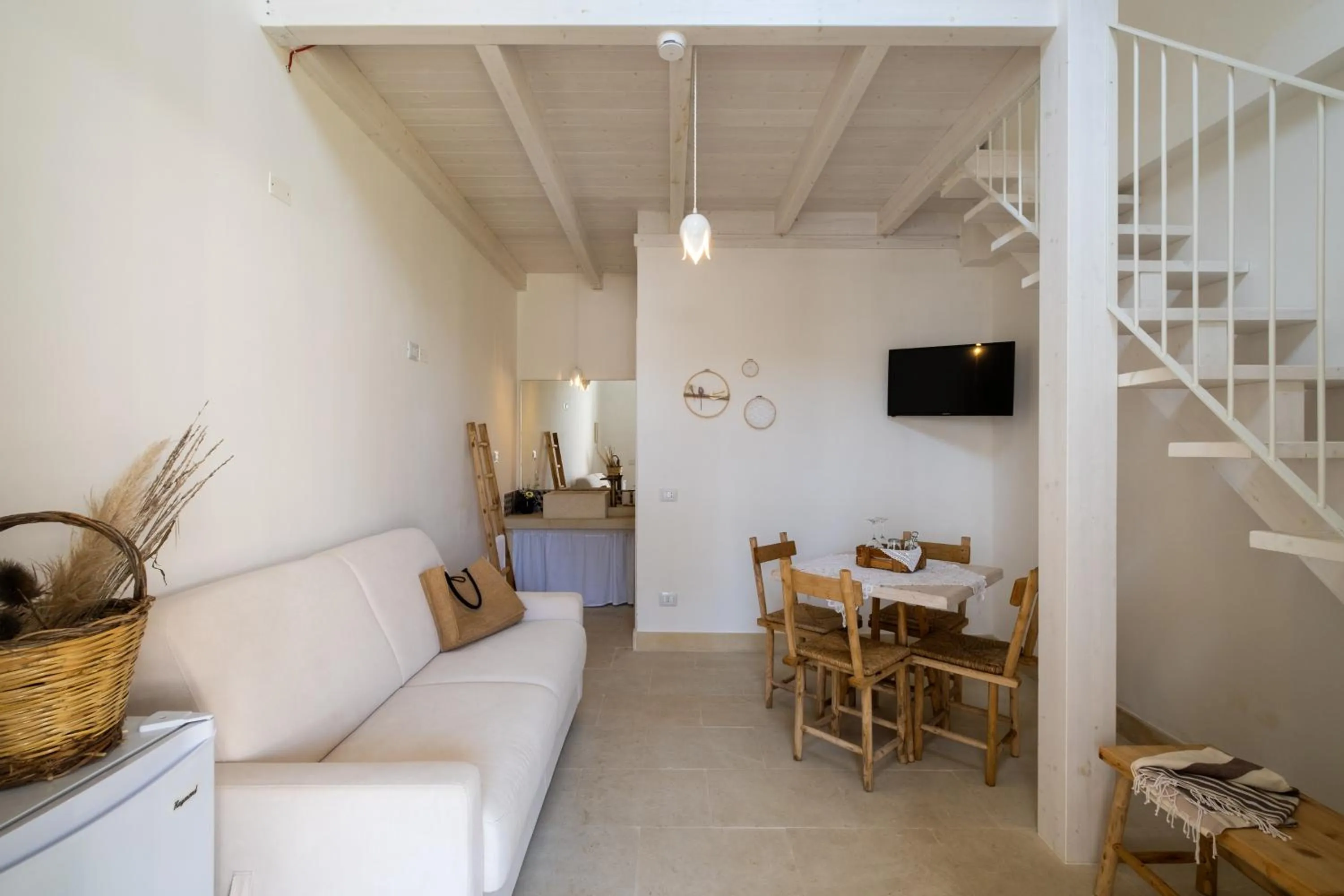 Living room in Masseria Rauccio