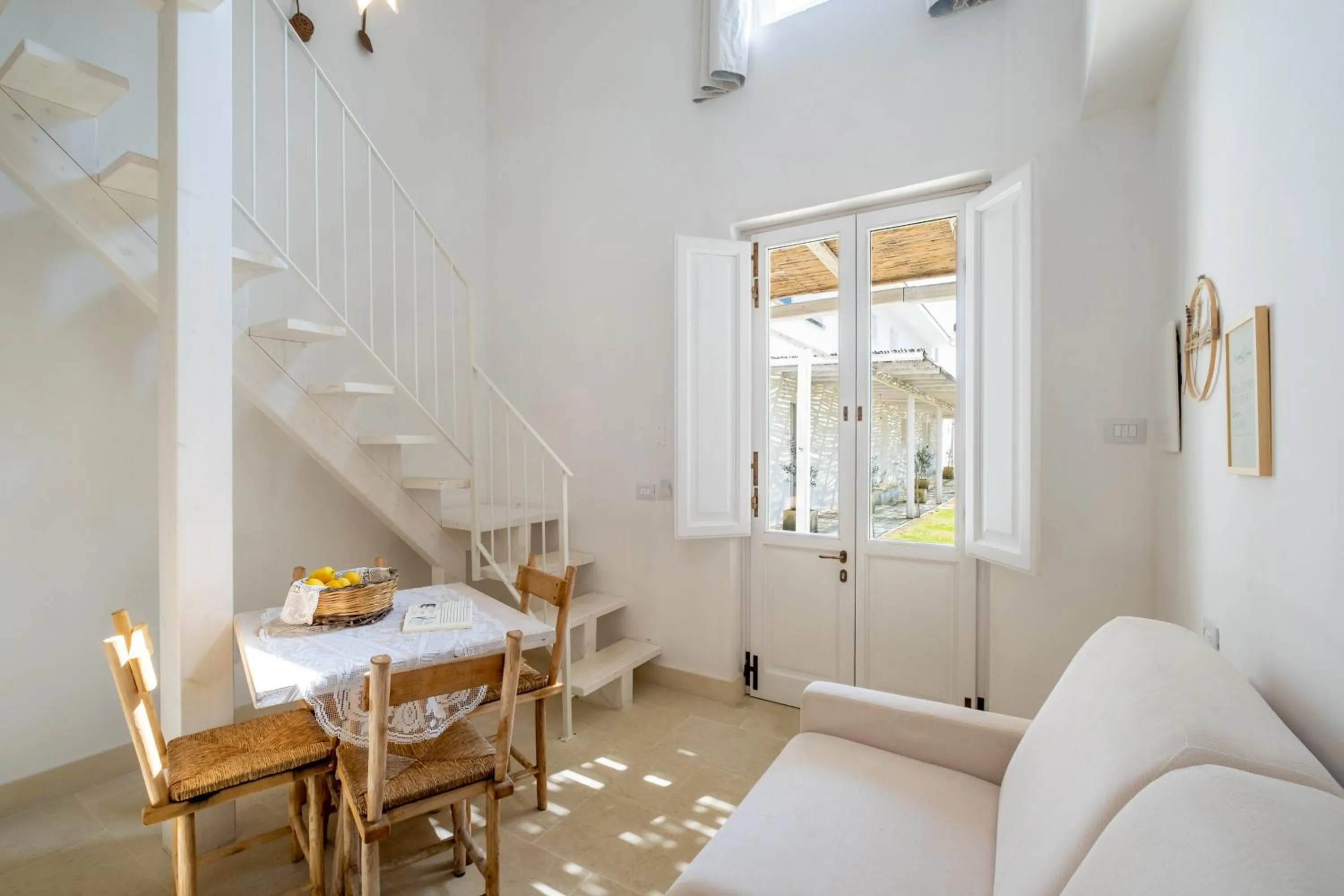 Living room in Masseria Rauccio