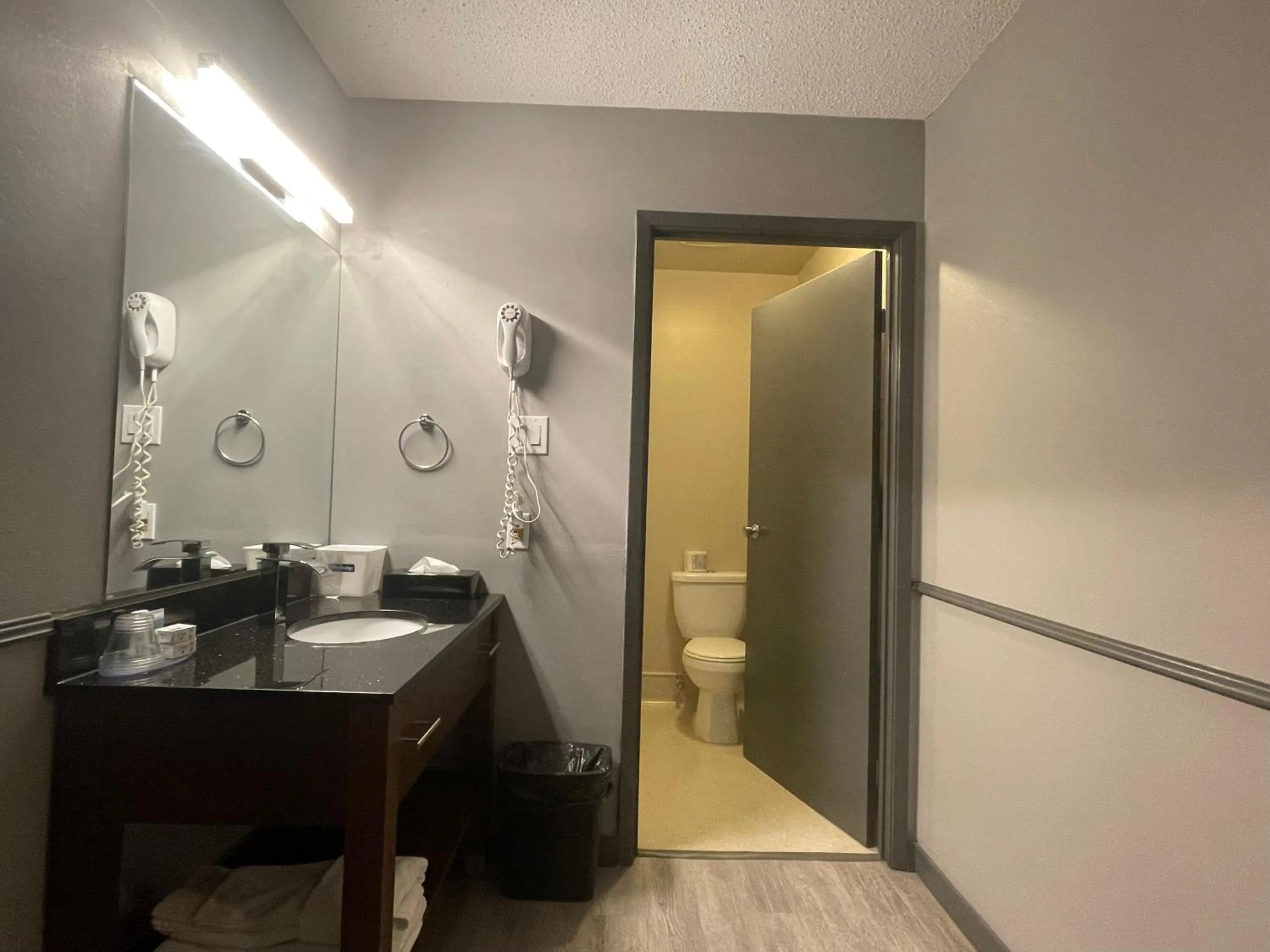 Bathroom in Travelodge by Wyndham Brandon