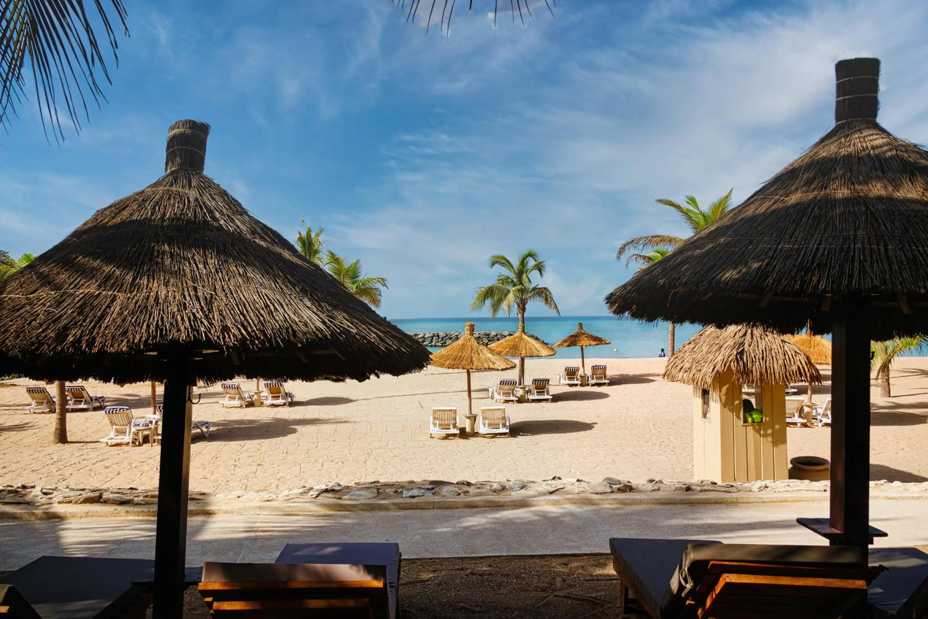 Beach in Hotel Royam