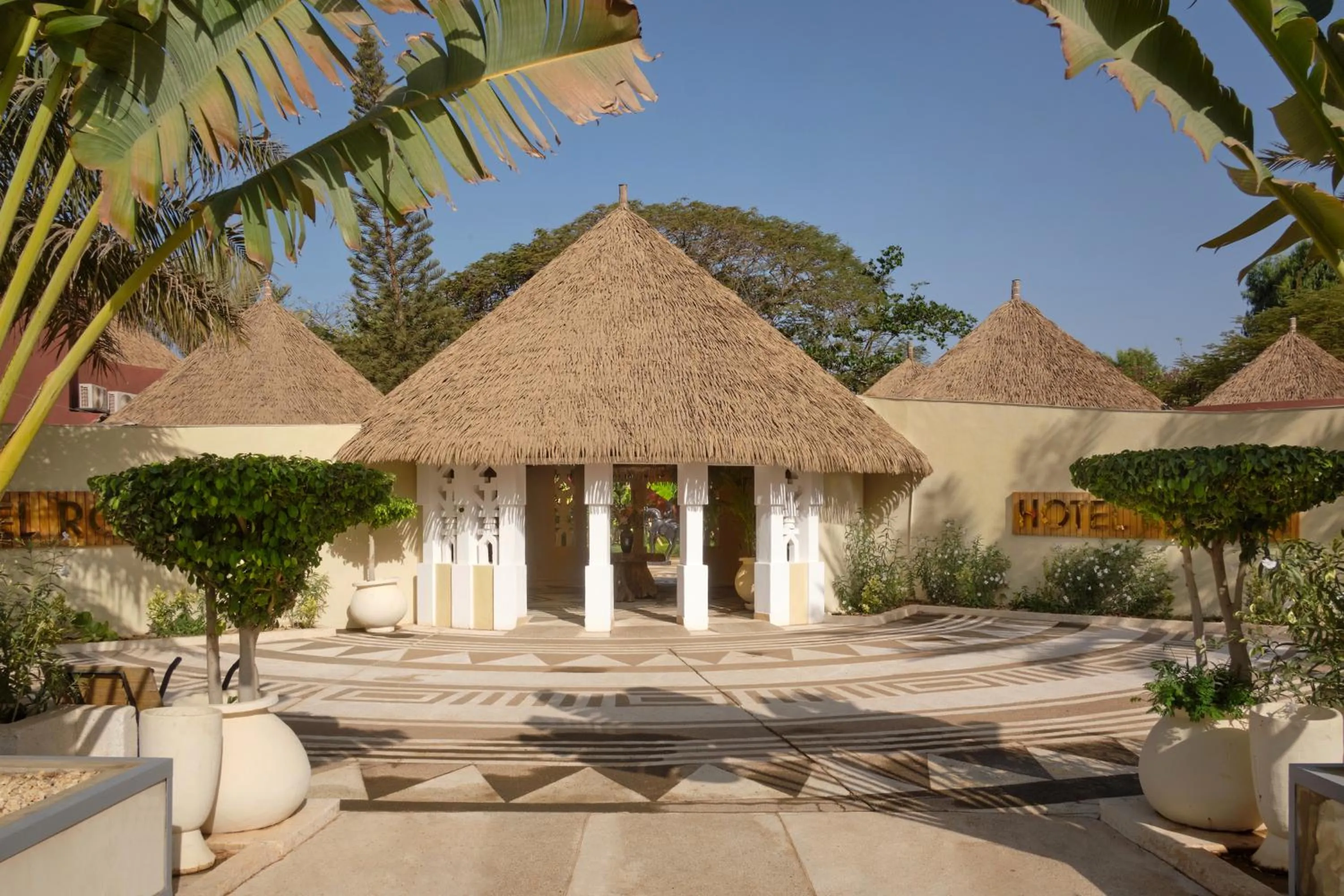 Property building in Hotel Royam