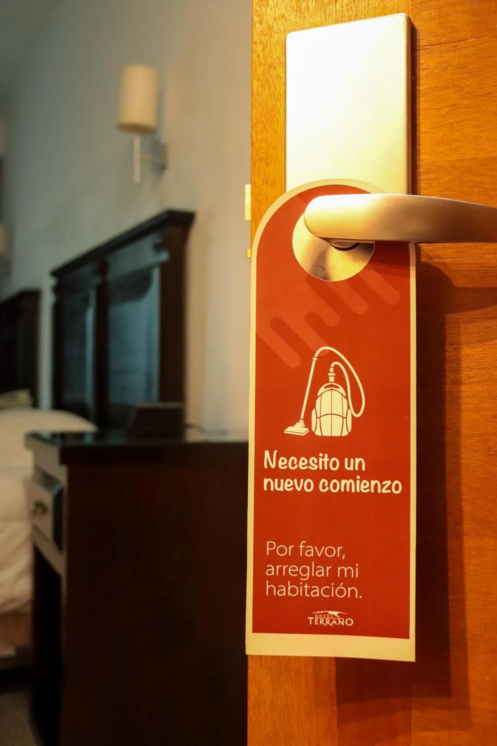 Logo/Certificate/Sign in Hotel Terrano Concepción