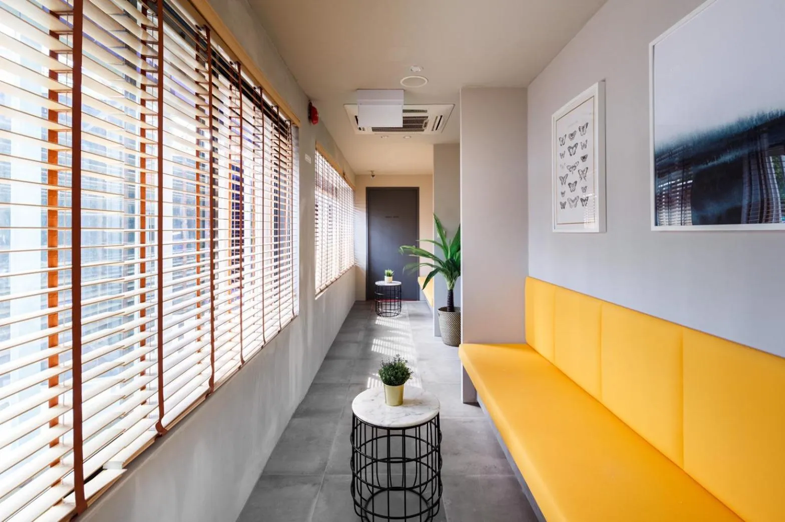 Seating area in Circular House