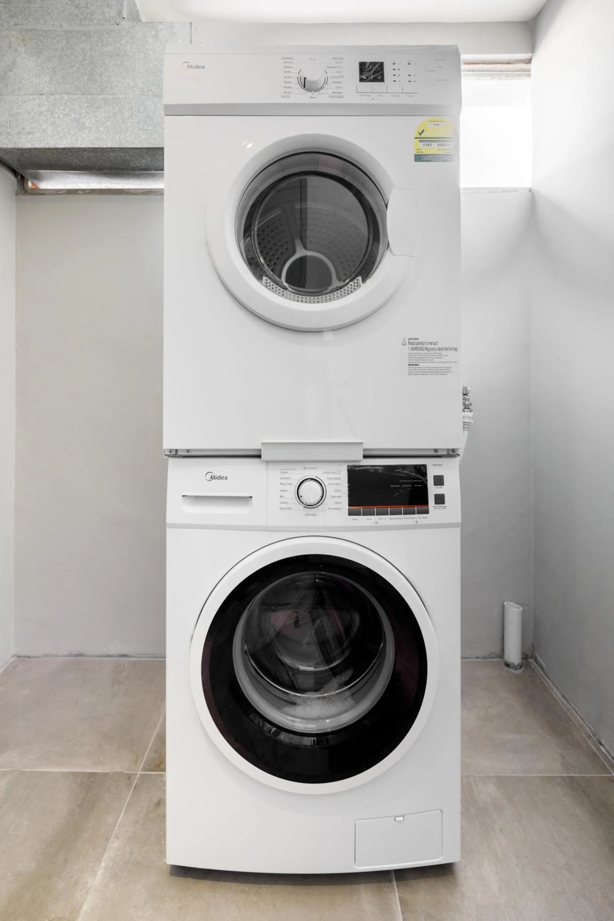 washing machine in Circular House