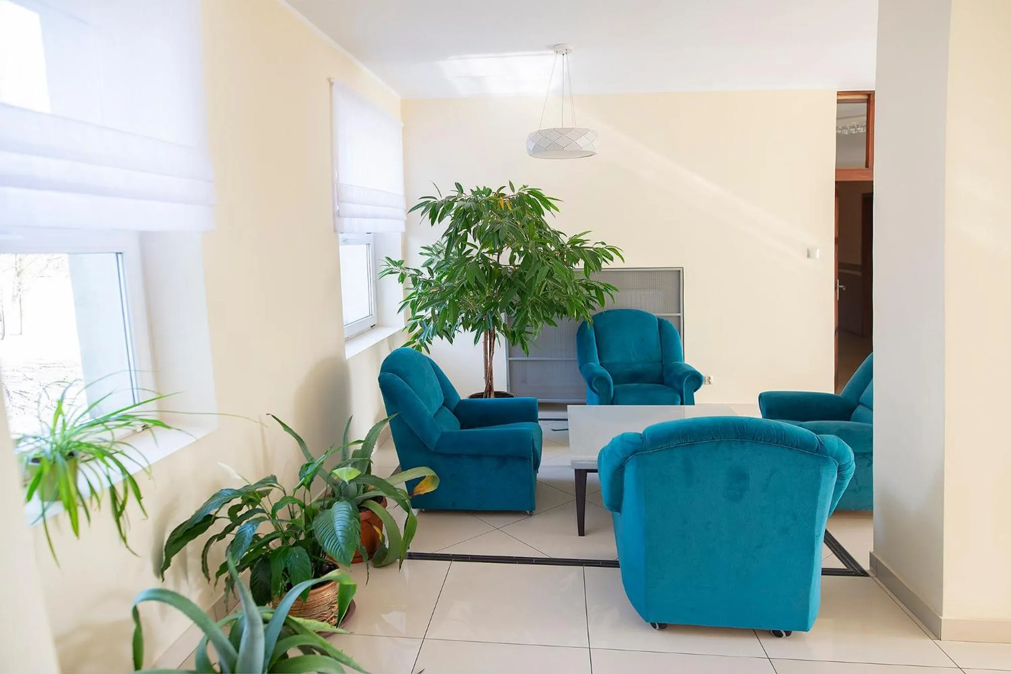 Lobby or reception in Hotel Włókniarz