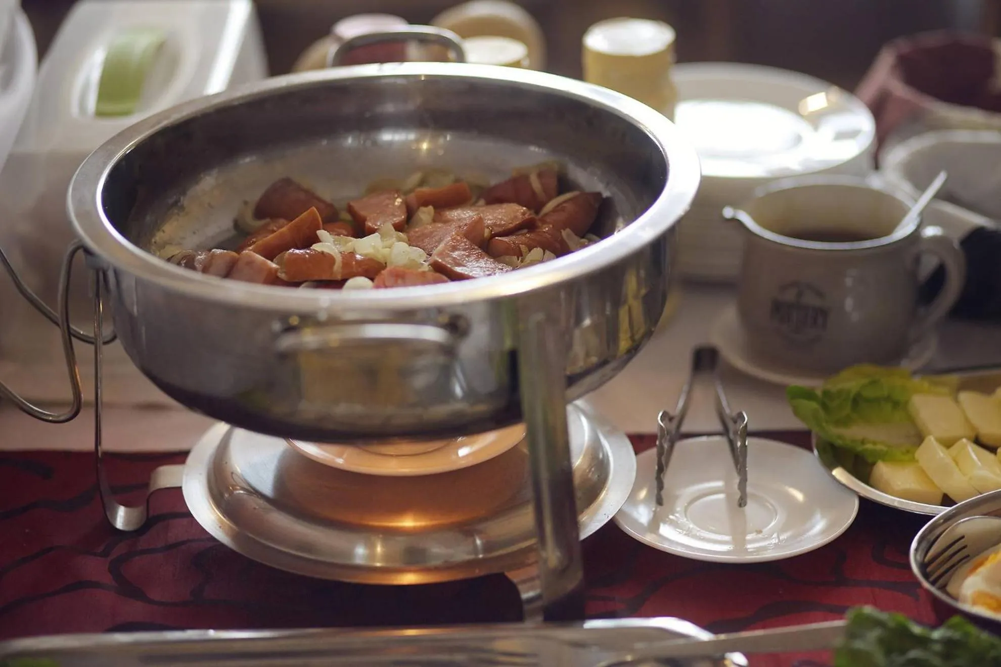 Restaurant/places to eat in Hotel Włókniarz