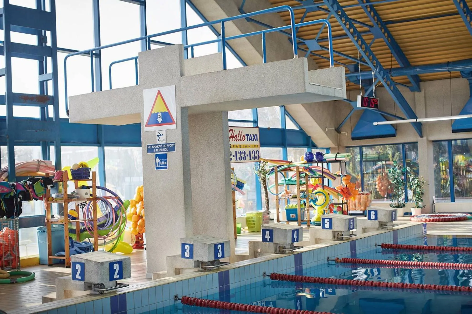 Swimming pool in Hotel Włókniarz