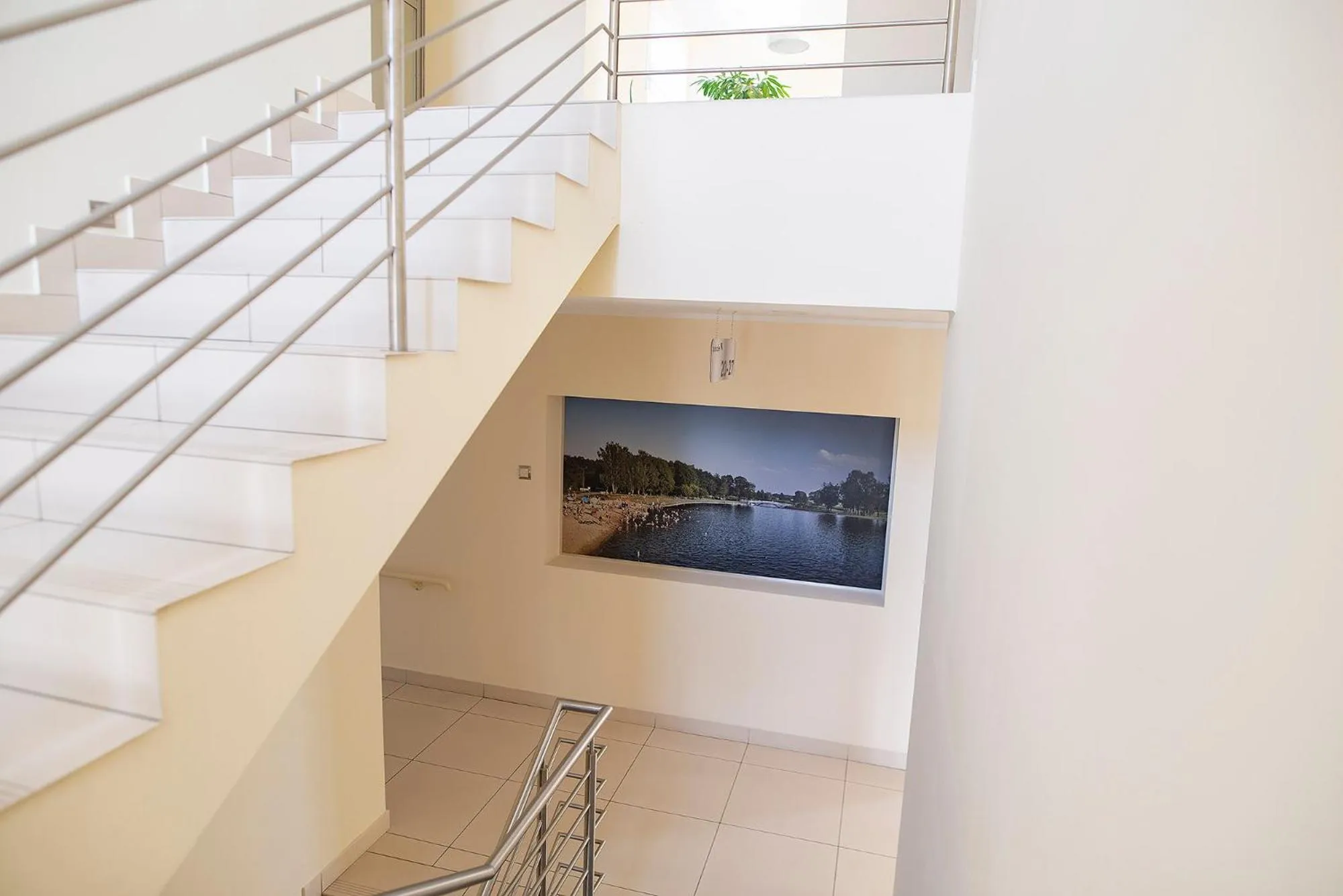 Lobby or reception in Hotel Włókniarz