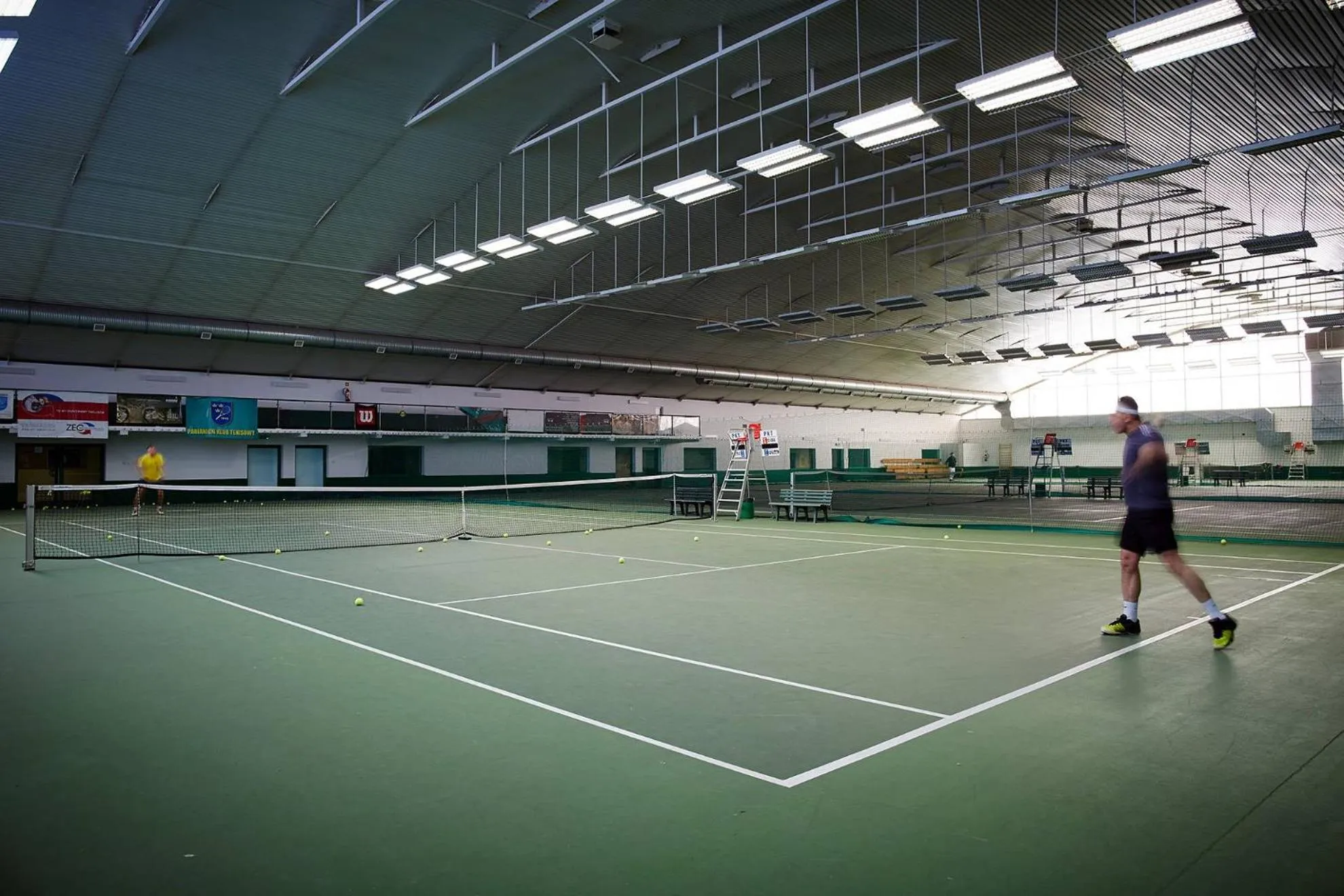 Tennis court in Hotel Włókniarz