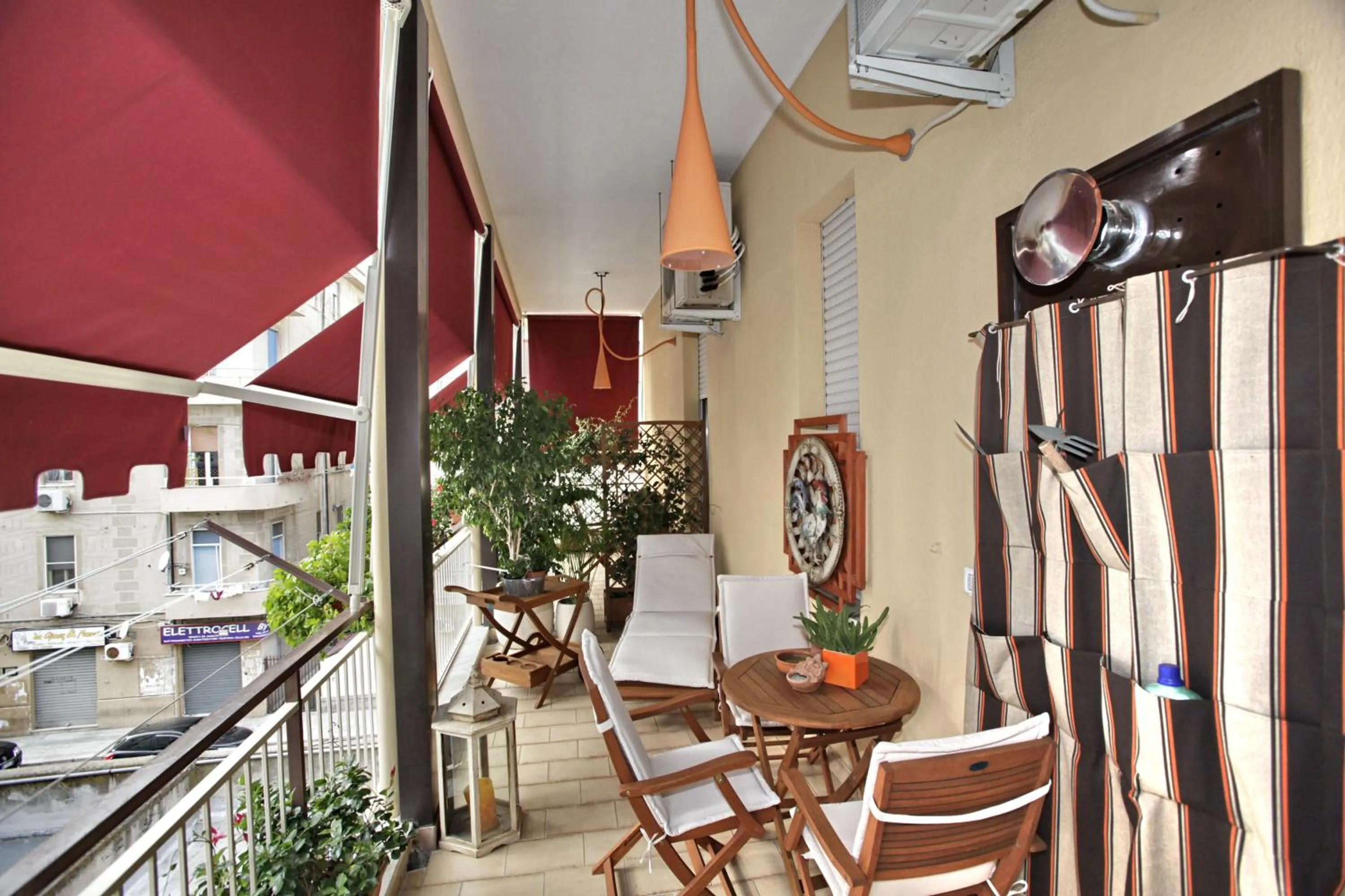 Balcony/Terrace in B&B Milu'