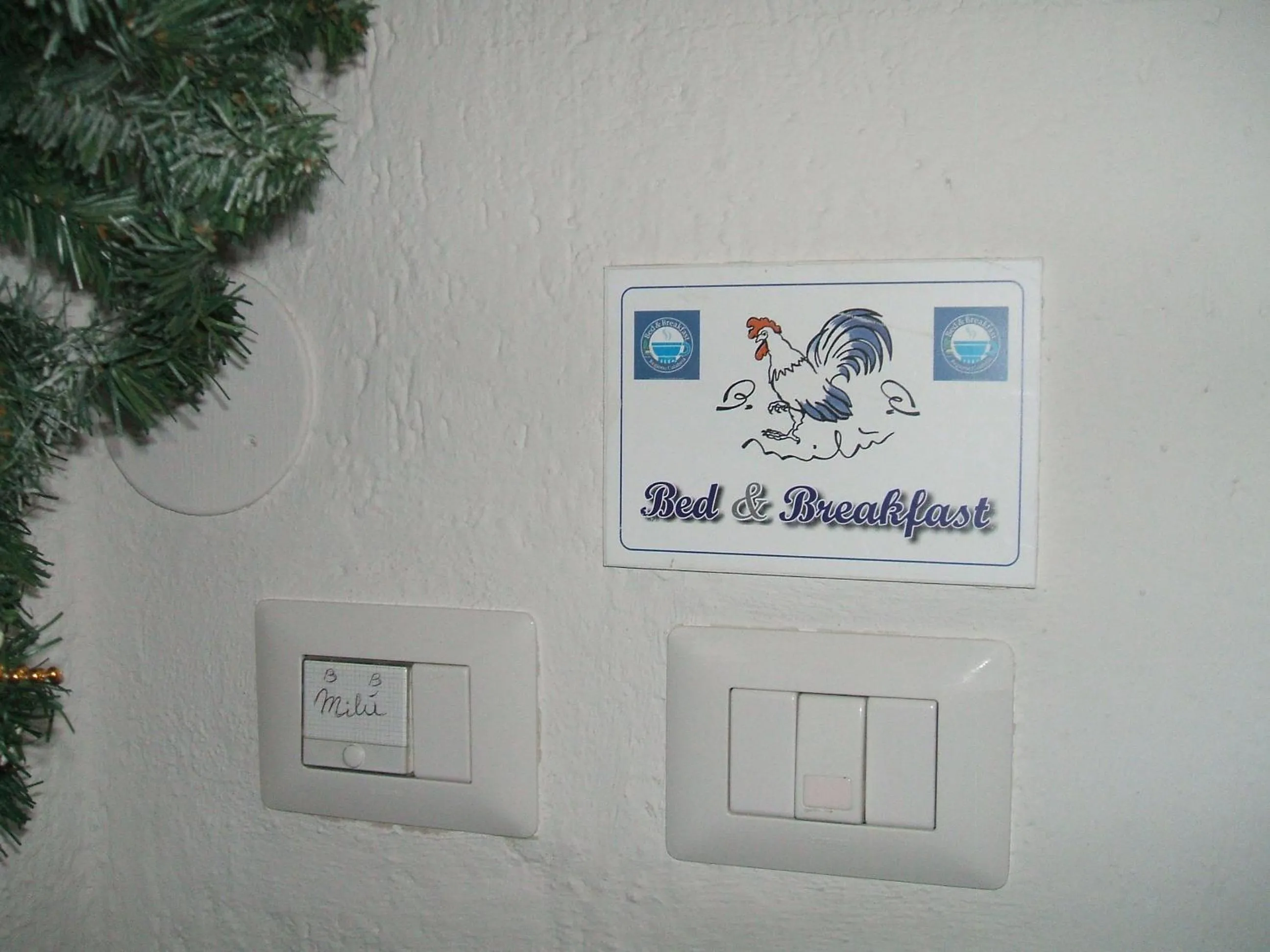 Facade/entrance in B&B Milu'