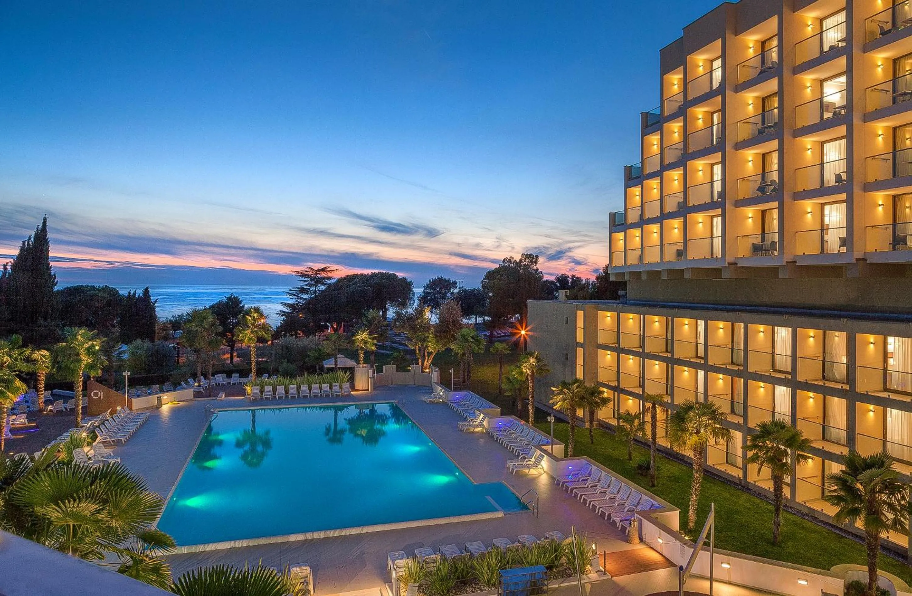 Facade/entrance in Hotel Materada Plava Laguna