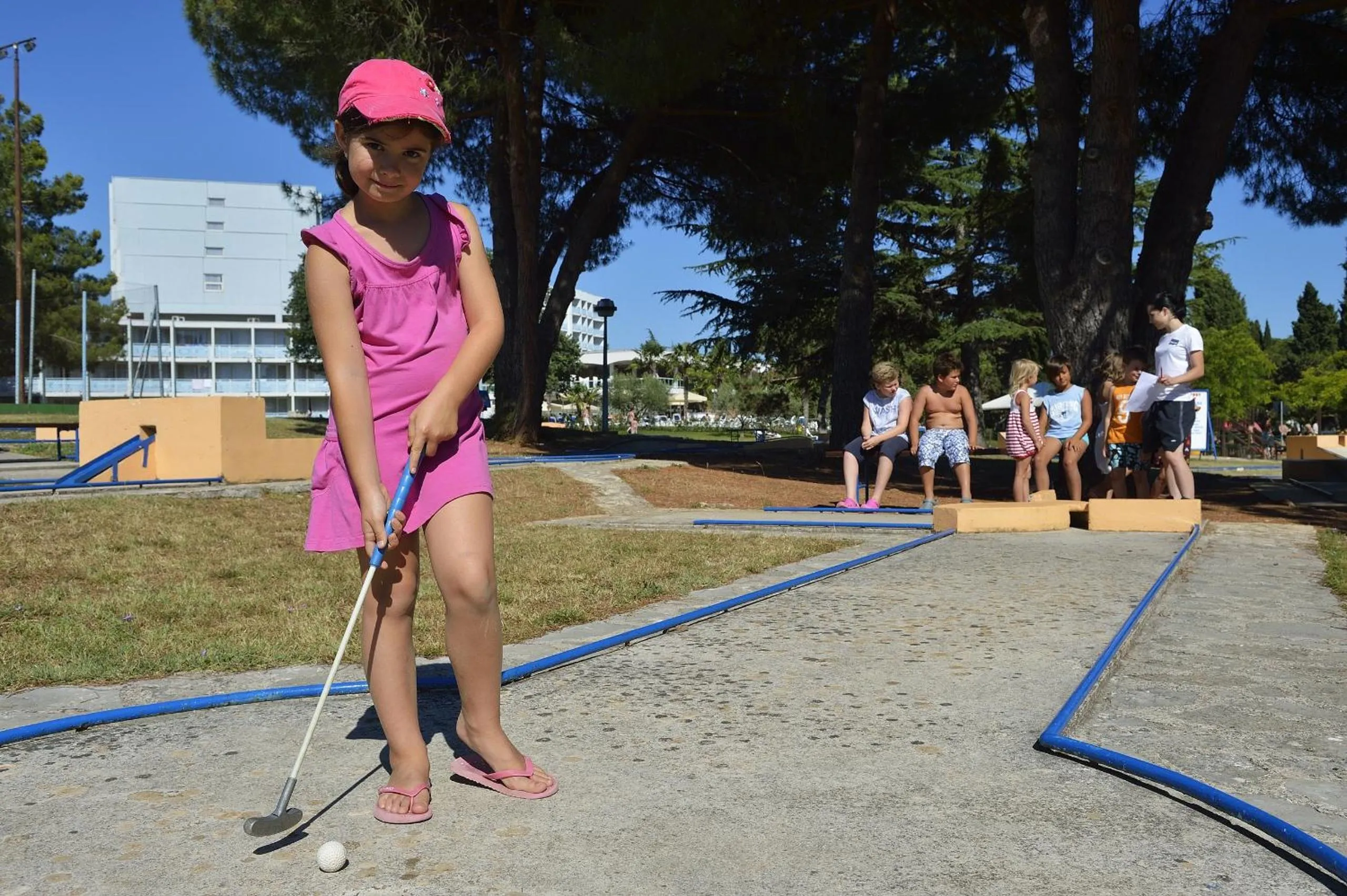 Minigolf in Hotel Materada Plava Laguna