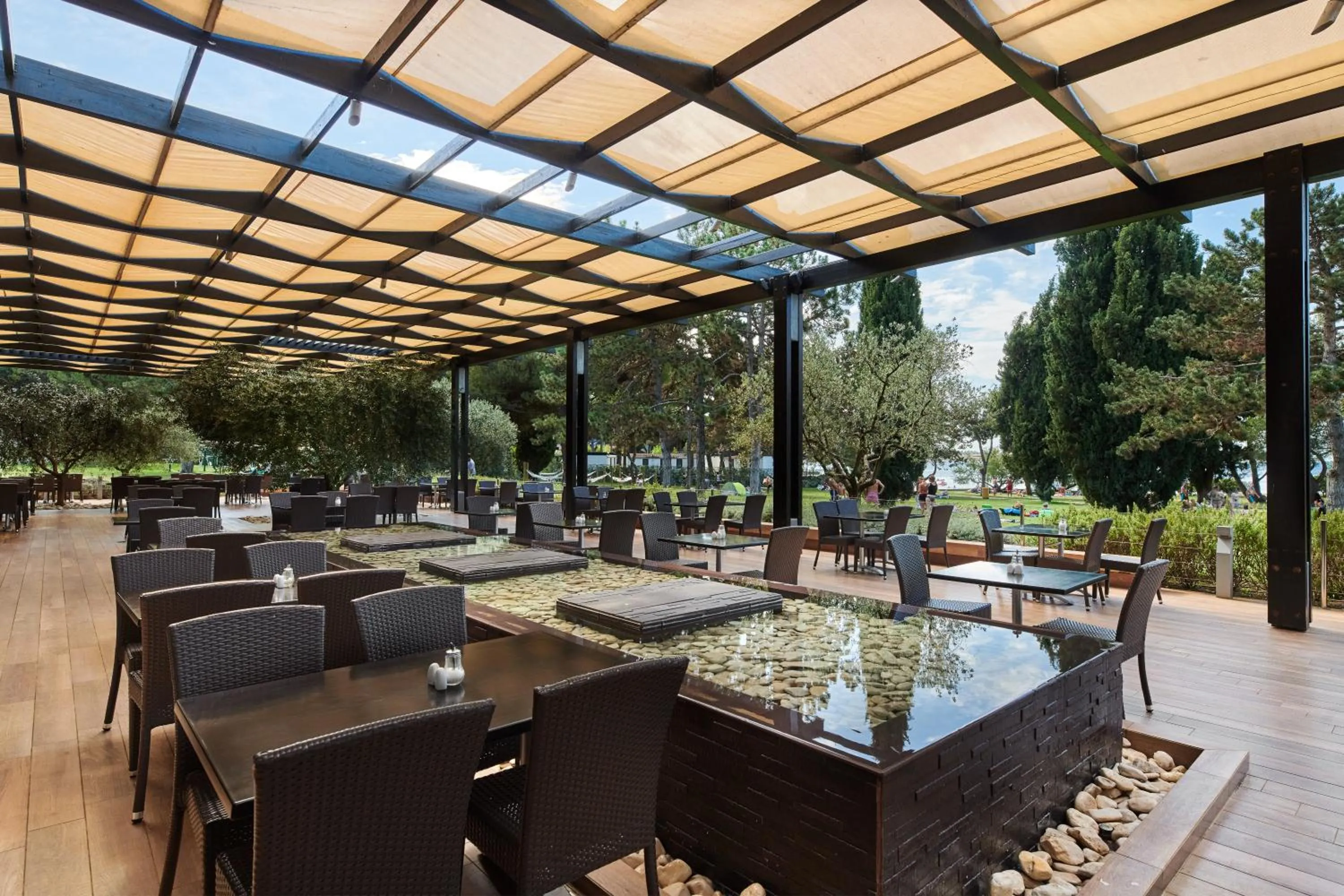 Restaurant/places to eat in Hotel Materada Plava Laguna