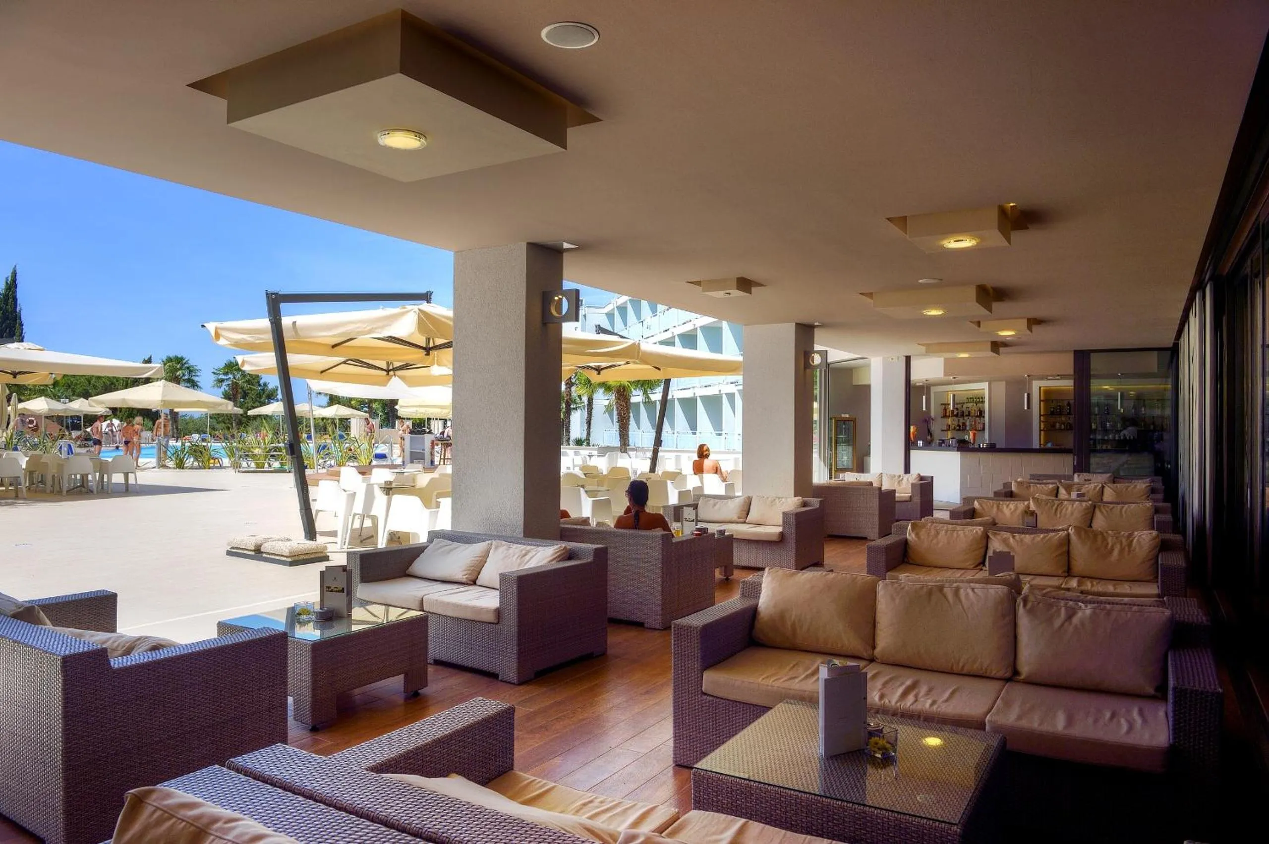Balcony/Terrace in Hotel Materada Plava Laguna