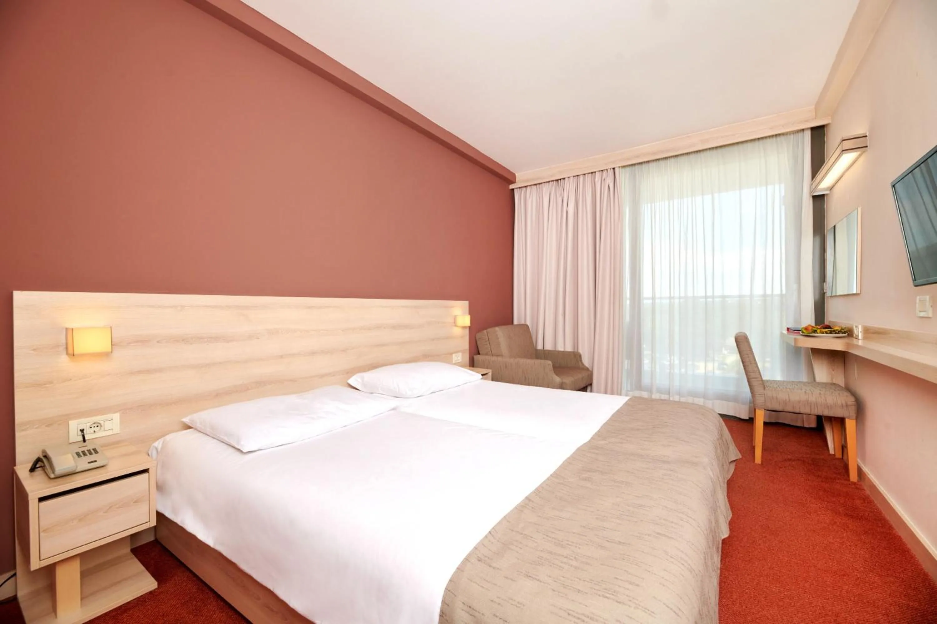 Bedroom, Bed in Hotel Materada Plava Laguna