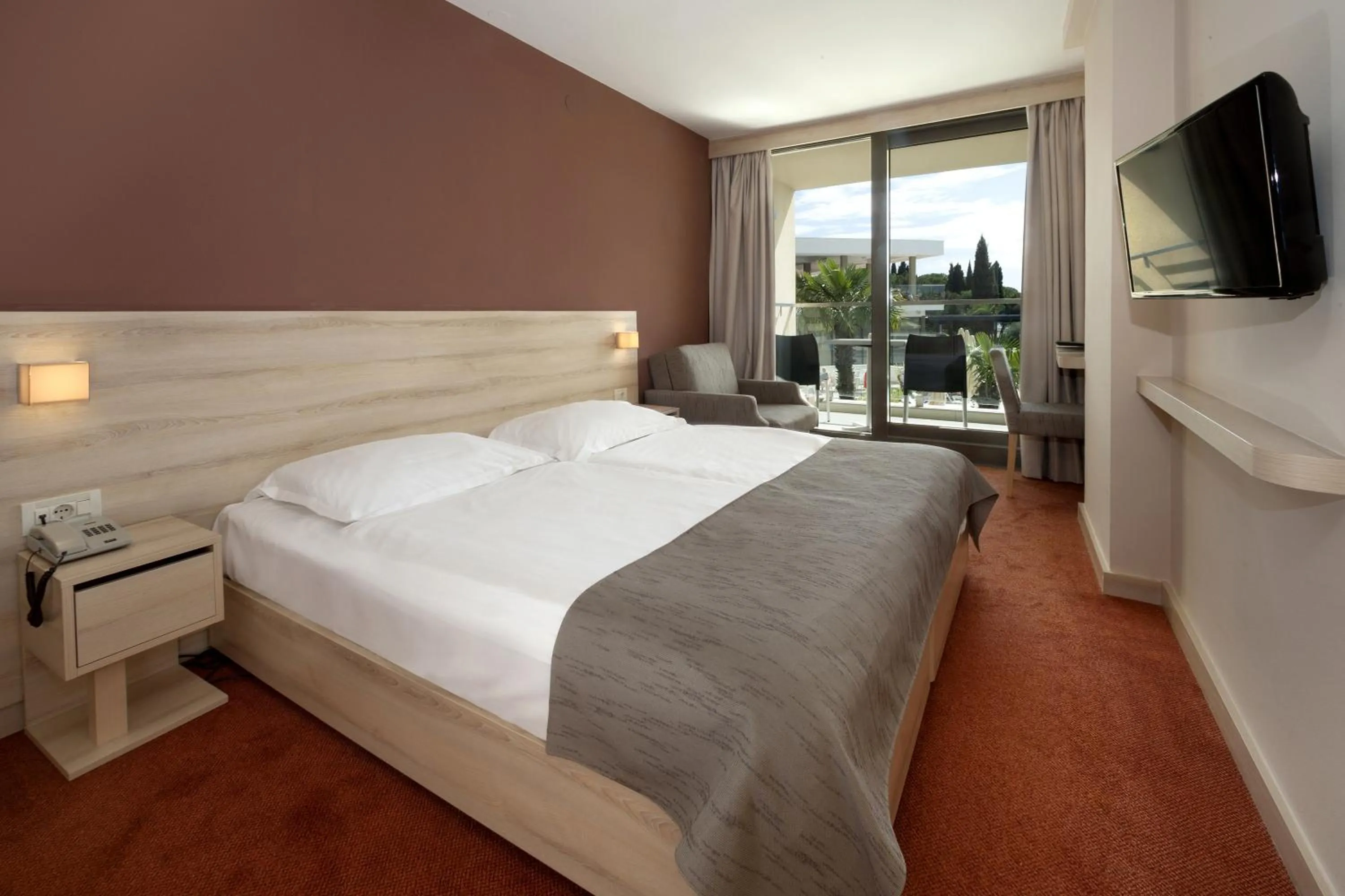 Bed in Hotel Materada Plava Laguna