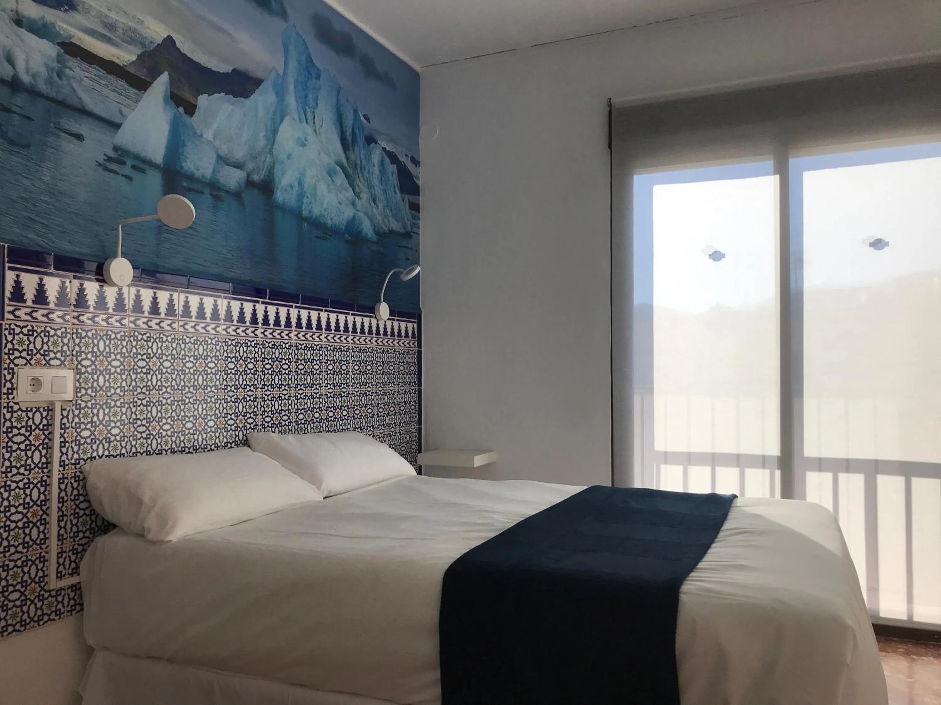 Bed in Hotel Playa San Cristóbal