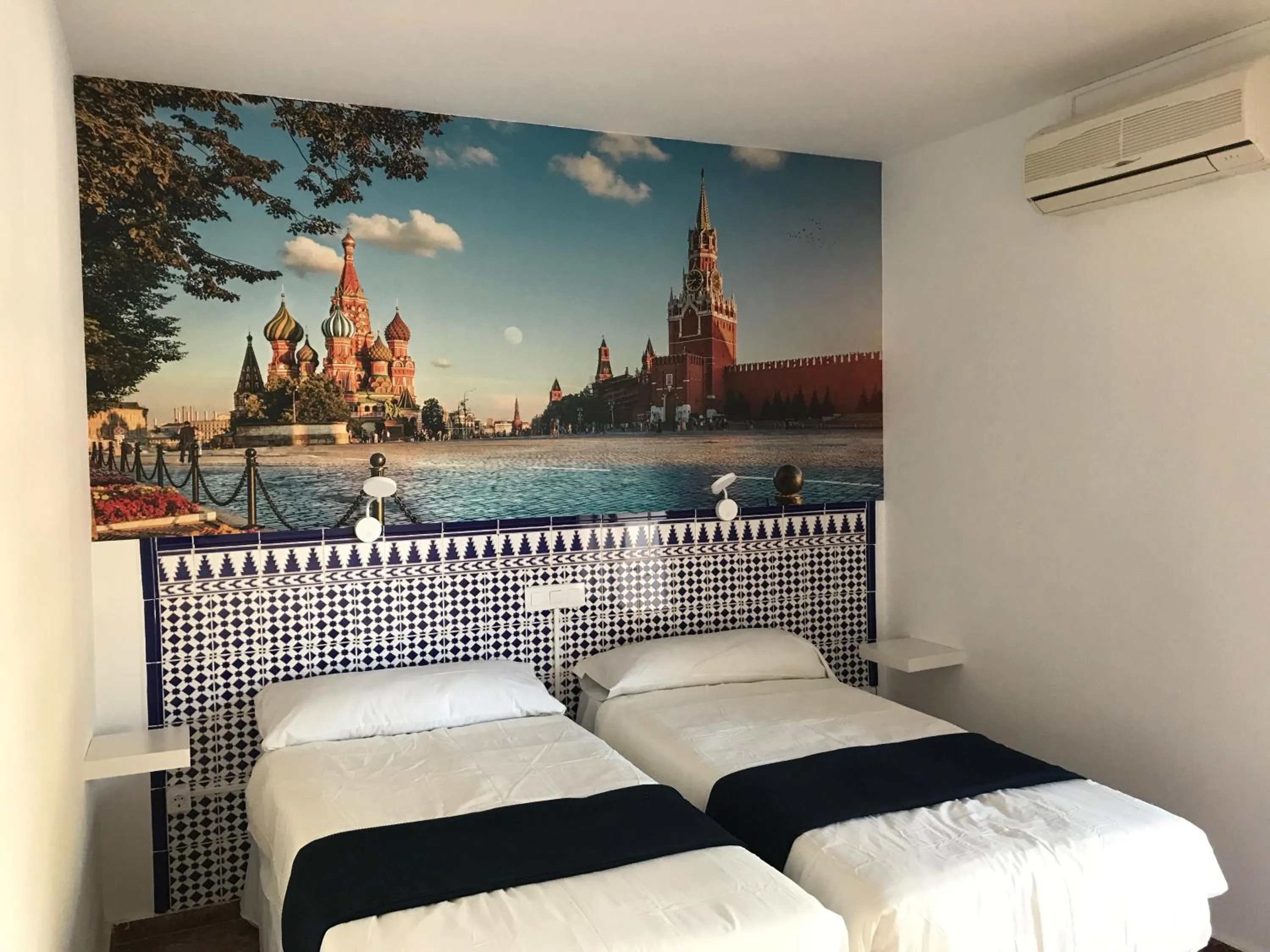 Bed in Hotel Playa San Cristóbal