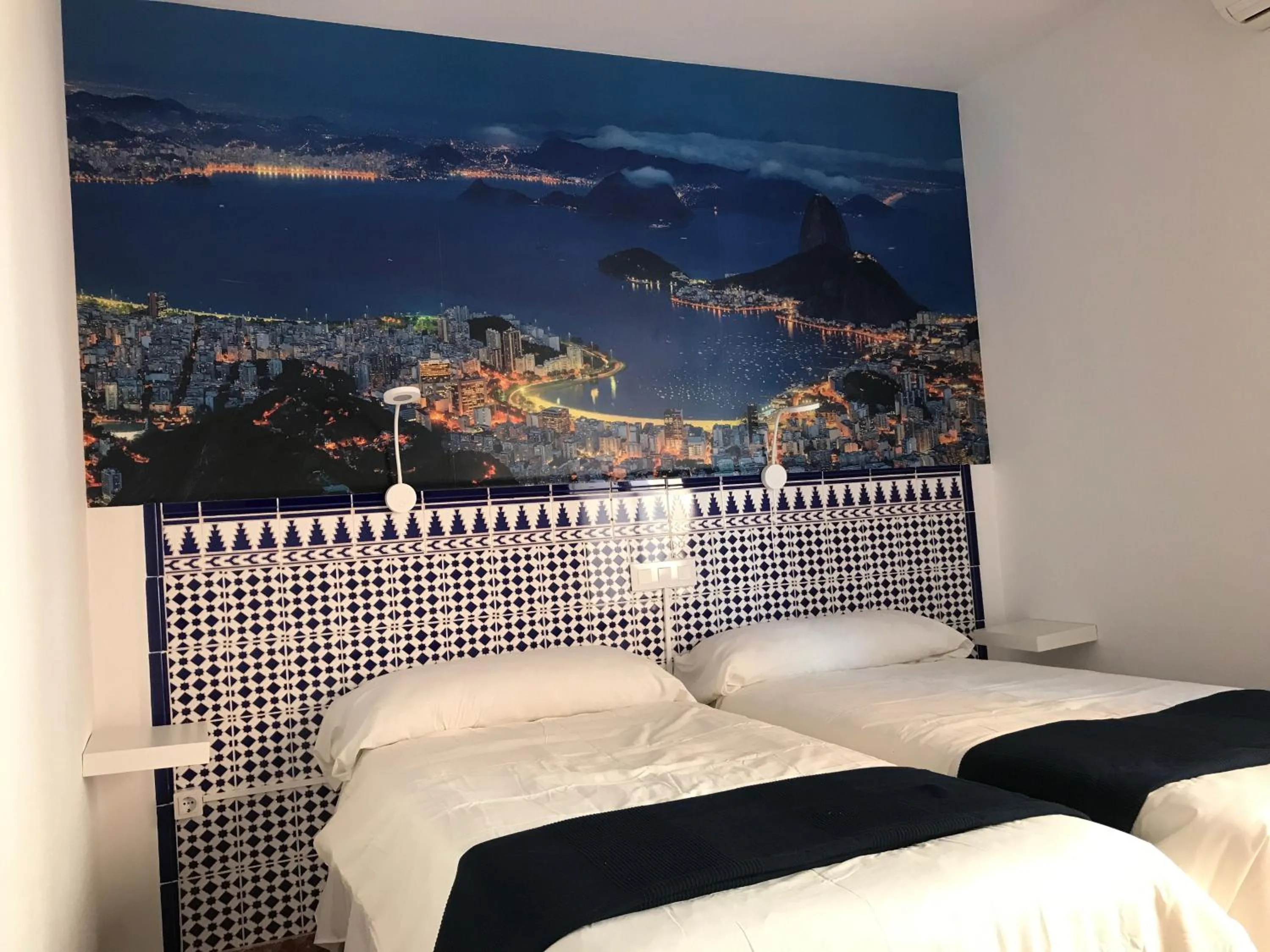 Bed in Hotel Playa San Cristóbal