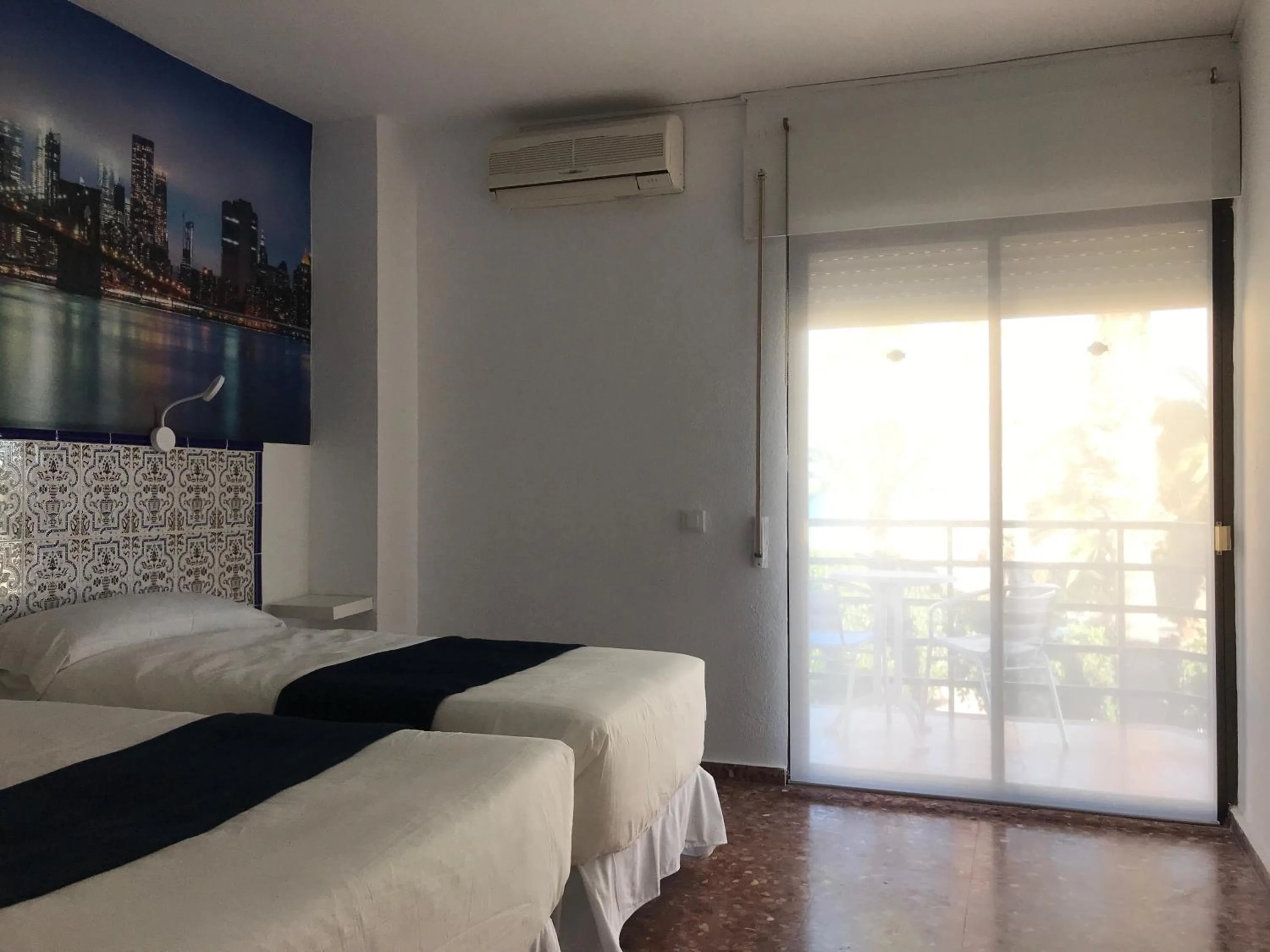 Bed in Hotel Playa San Cristóbal